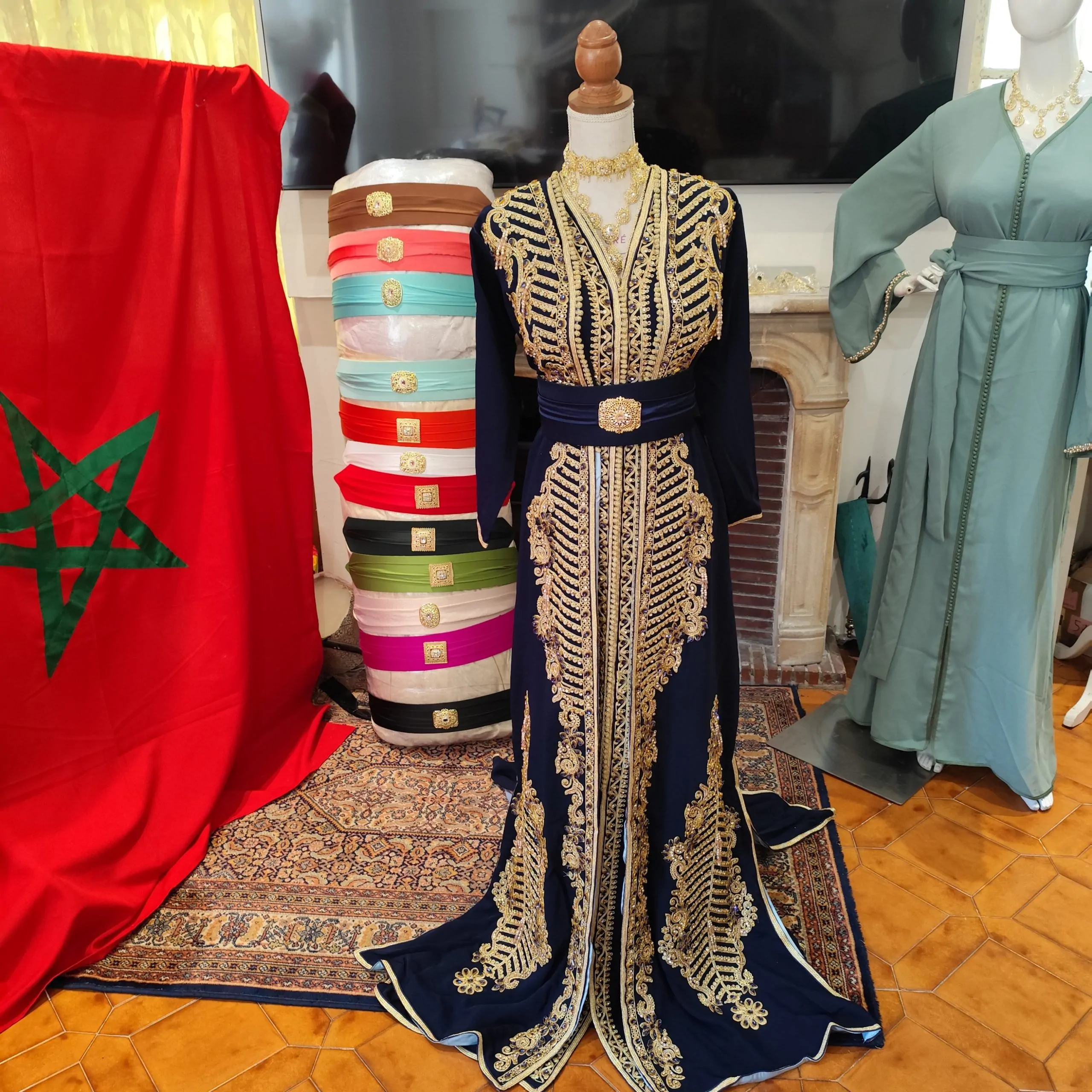 caftan marocain neuf doublé