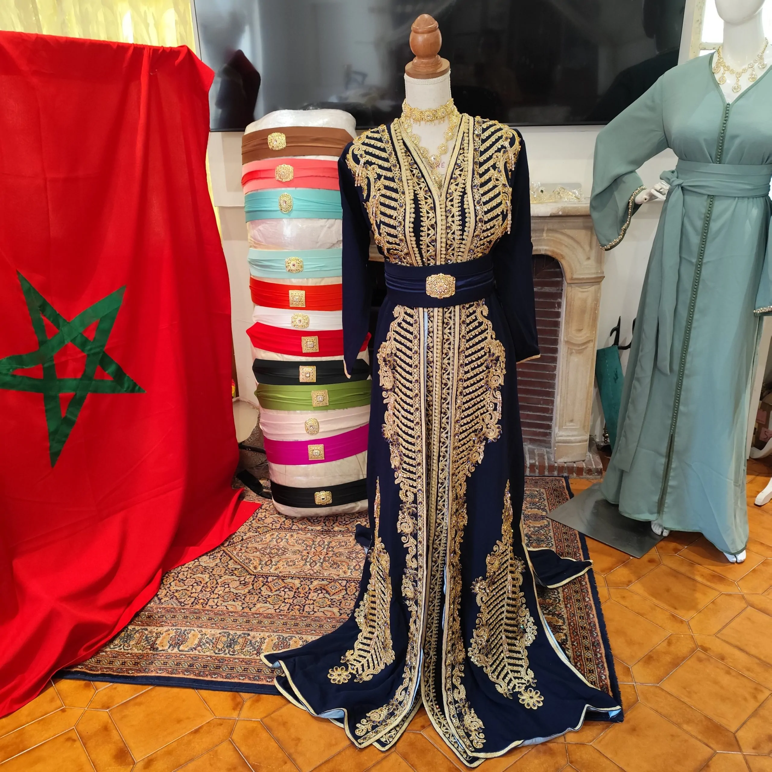 caftan marocain neuf doublé – Image 7