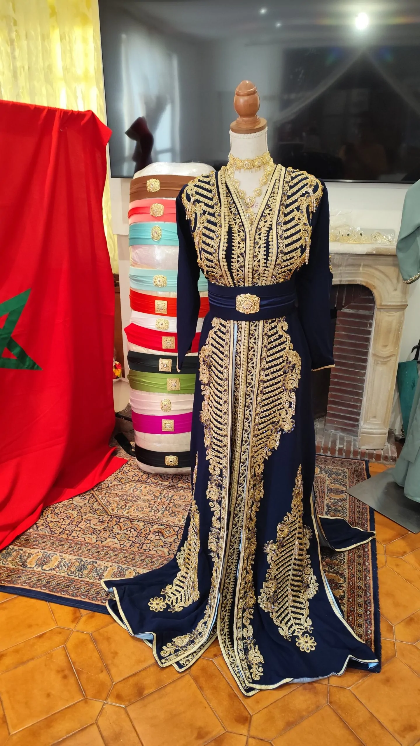 caftan marocain neuf doublé – Image 3