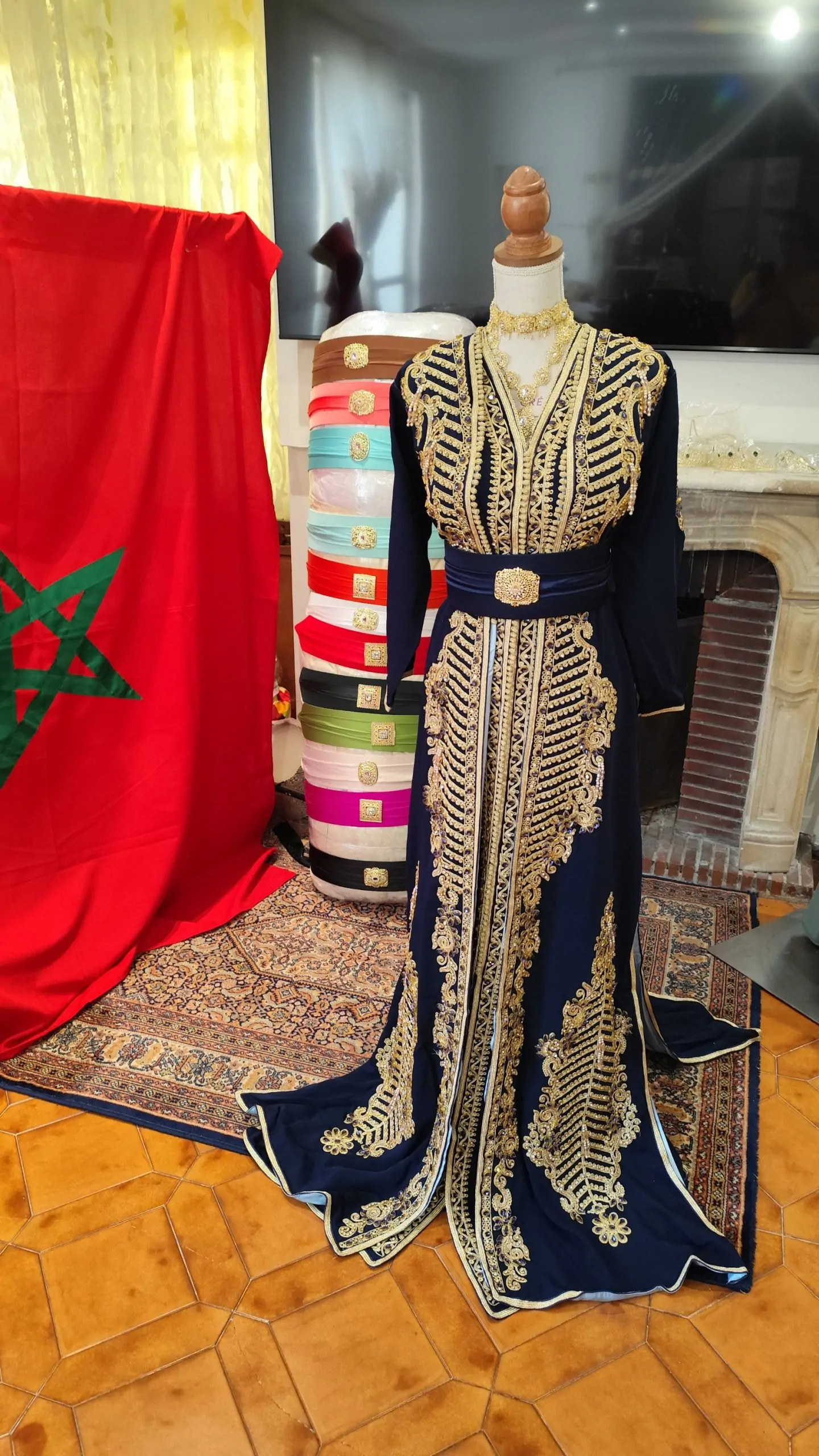 caftan marocain neuf doublé – Image 4