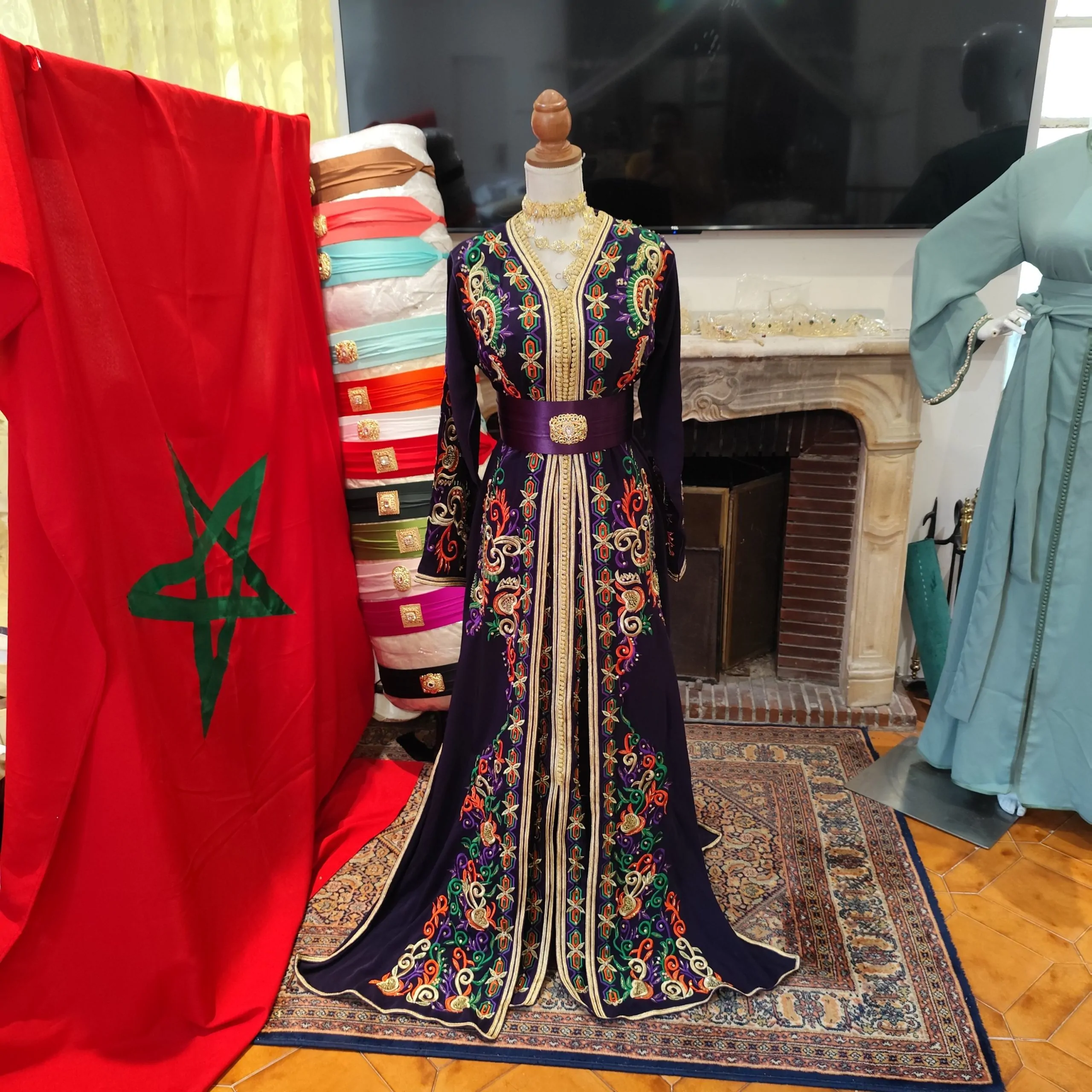 caftan marocain neuf