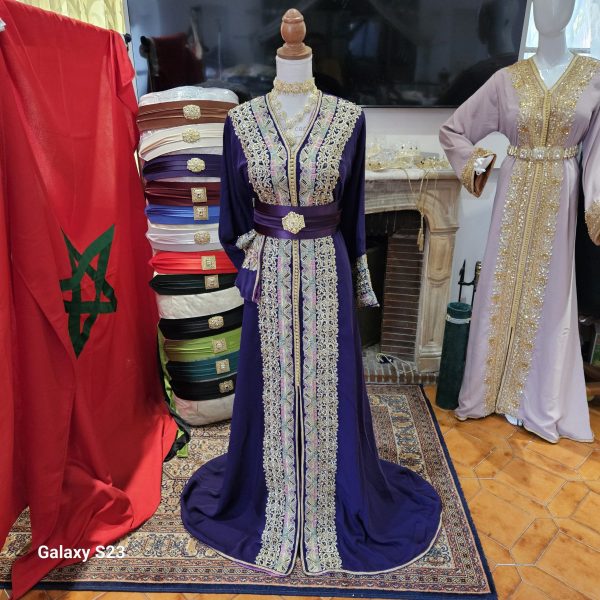 caftan marocain doublé