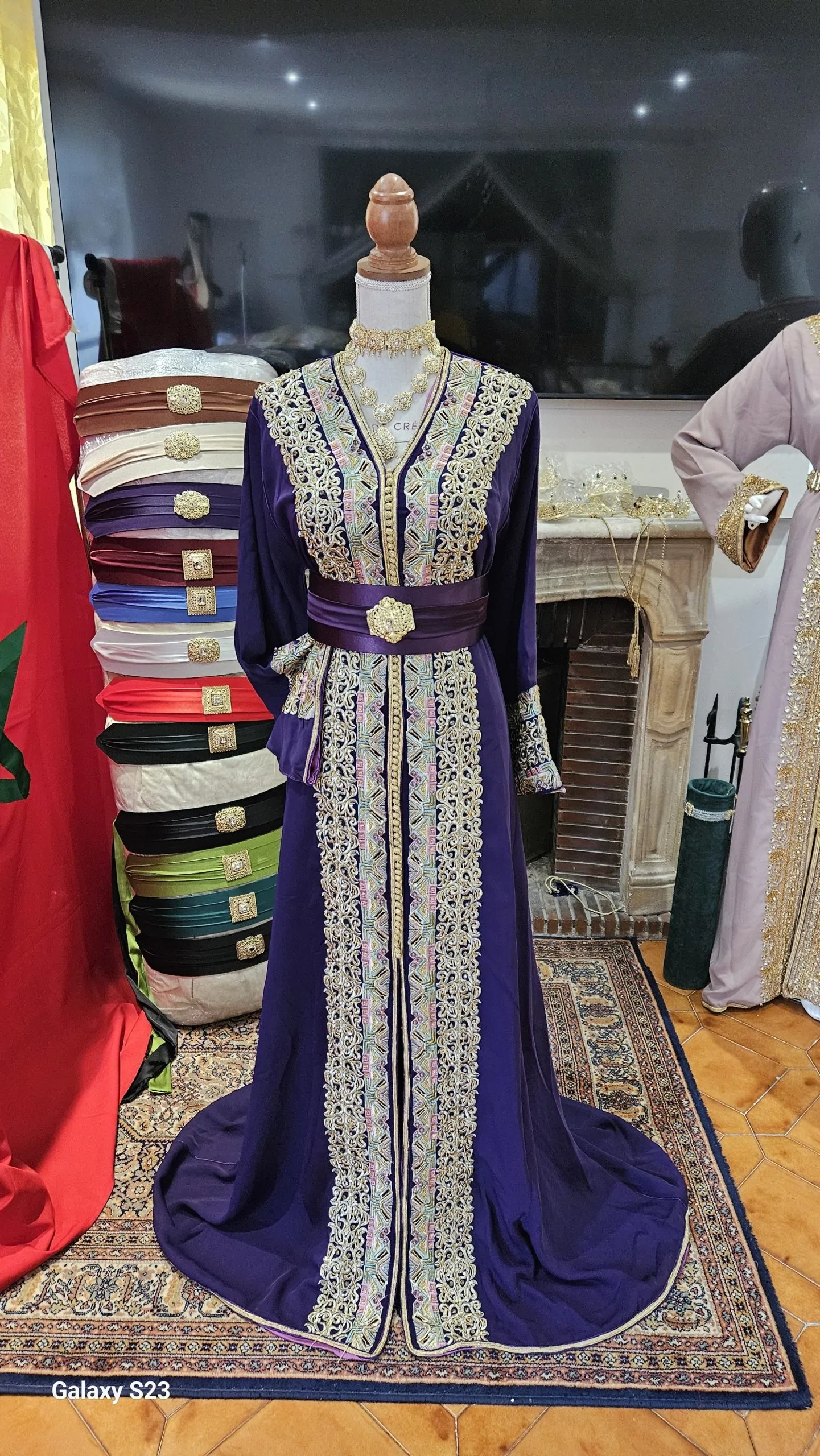 caftan marocain doublé – Image 7