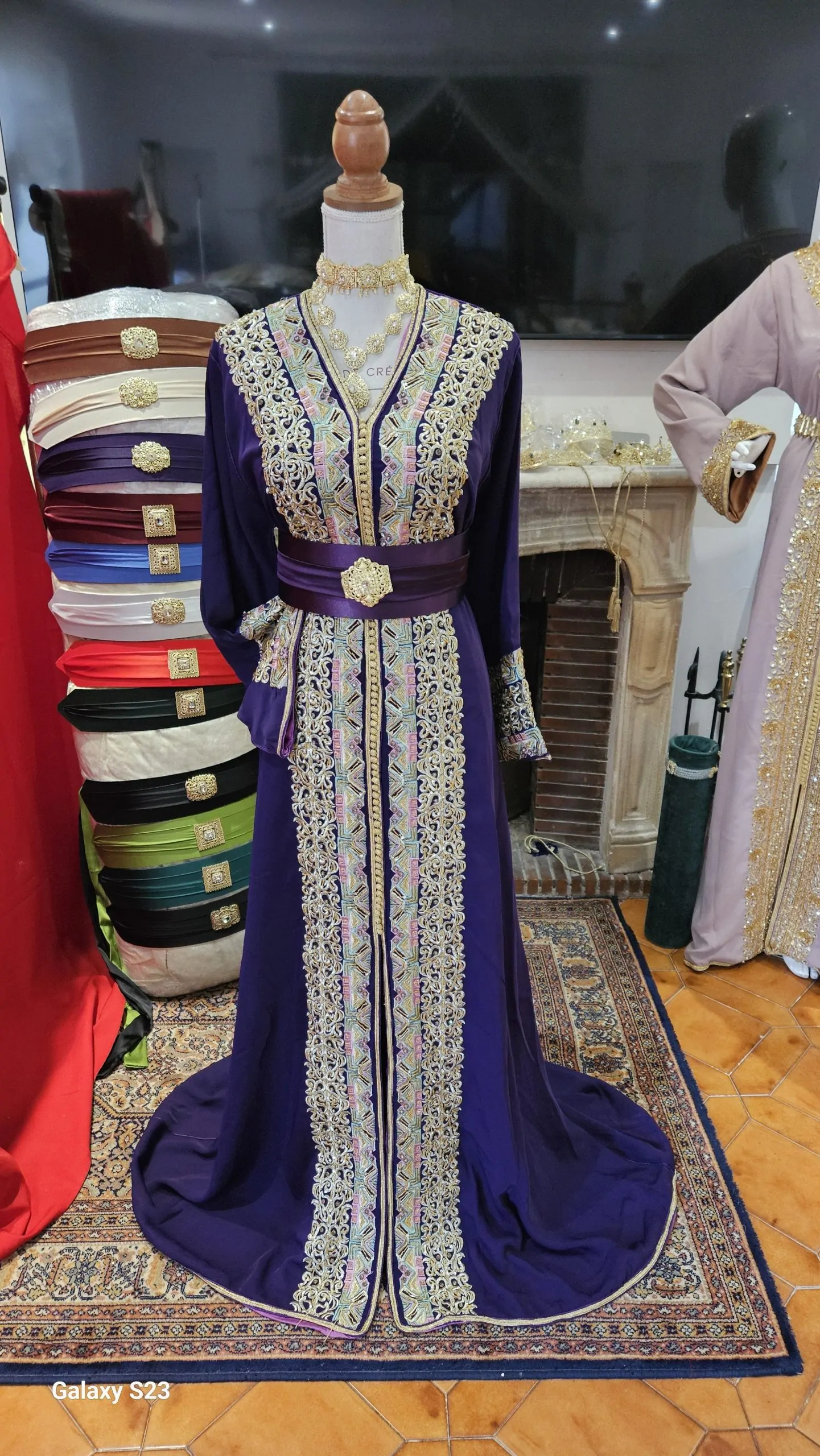 caftan marocain doublé – Image 8