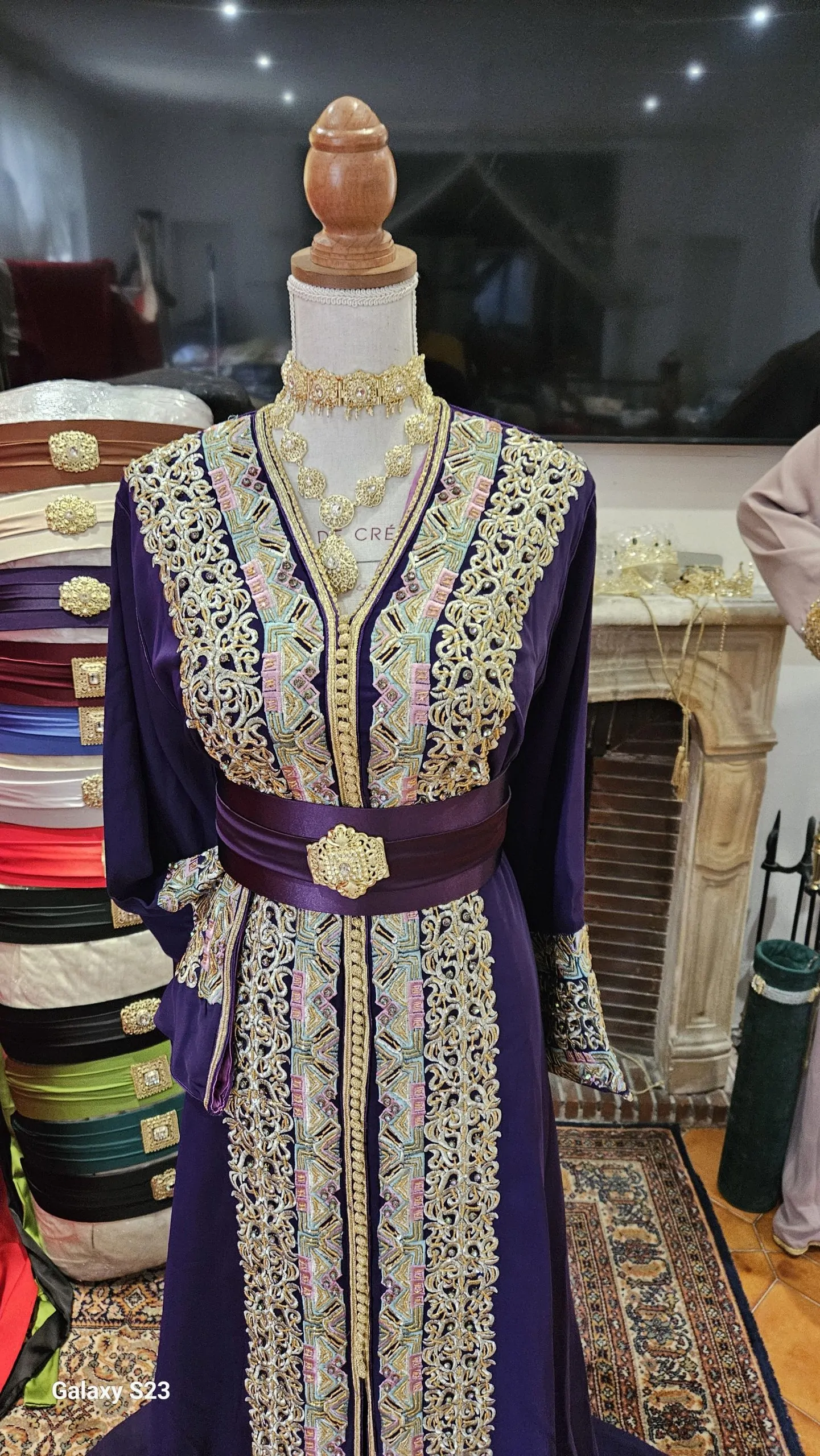 caftan marocain doublé – Image 6