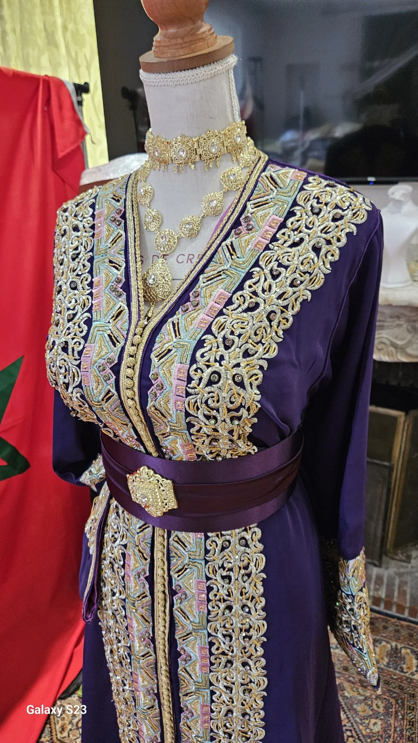 caftan marocain doublé – Image 9