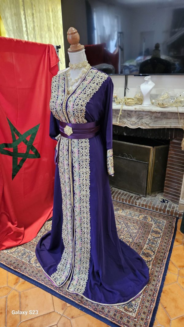 caftan marocain doublé — photo 4