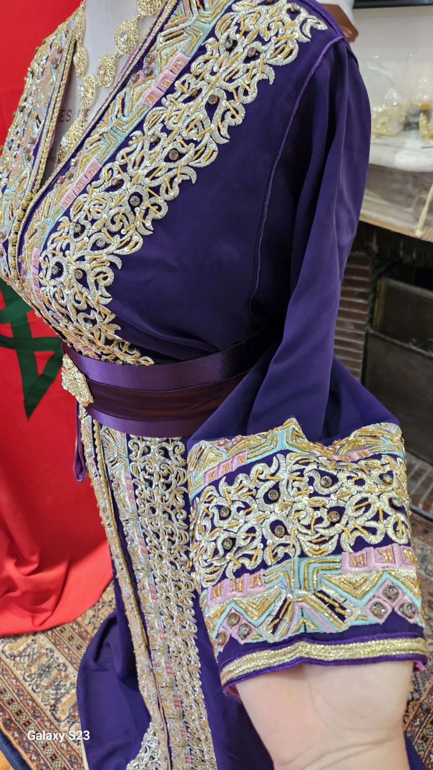 caftan marocain doublé – Image 2