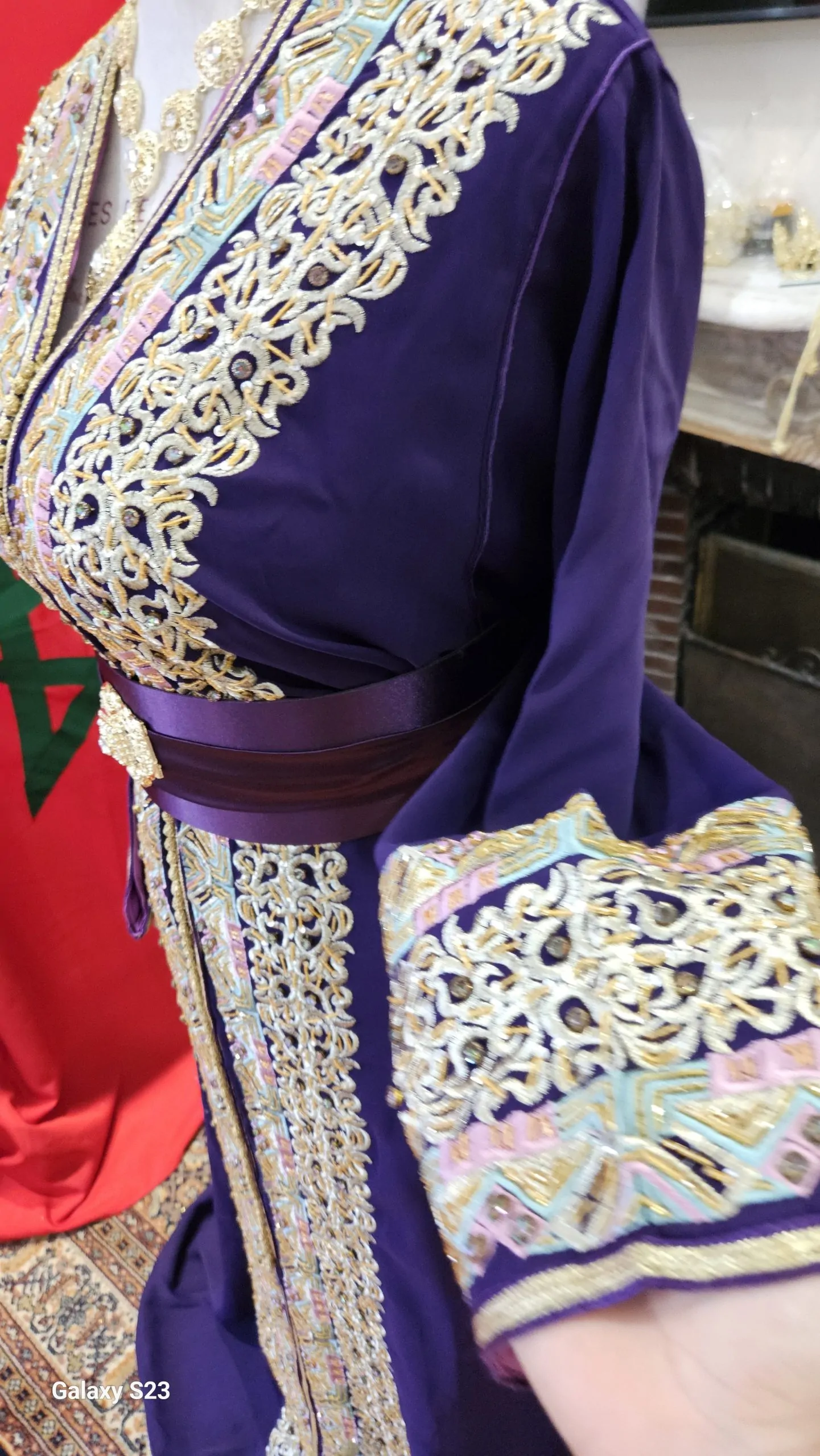 caftan marocain doublé – Image 10