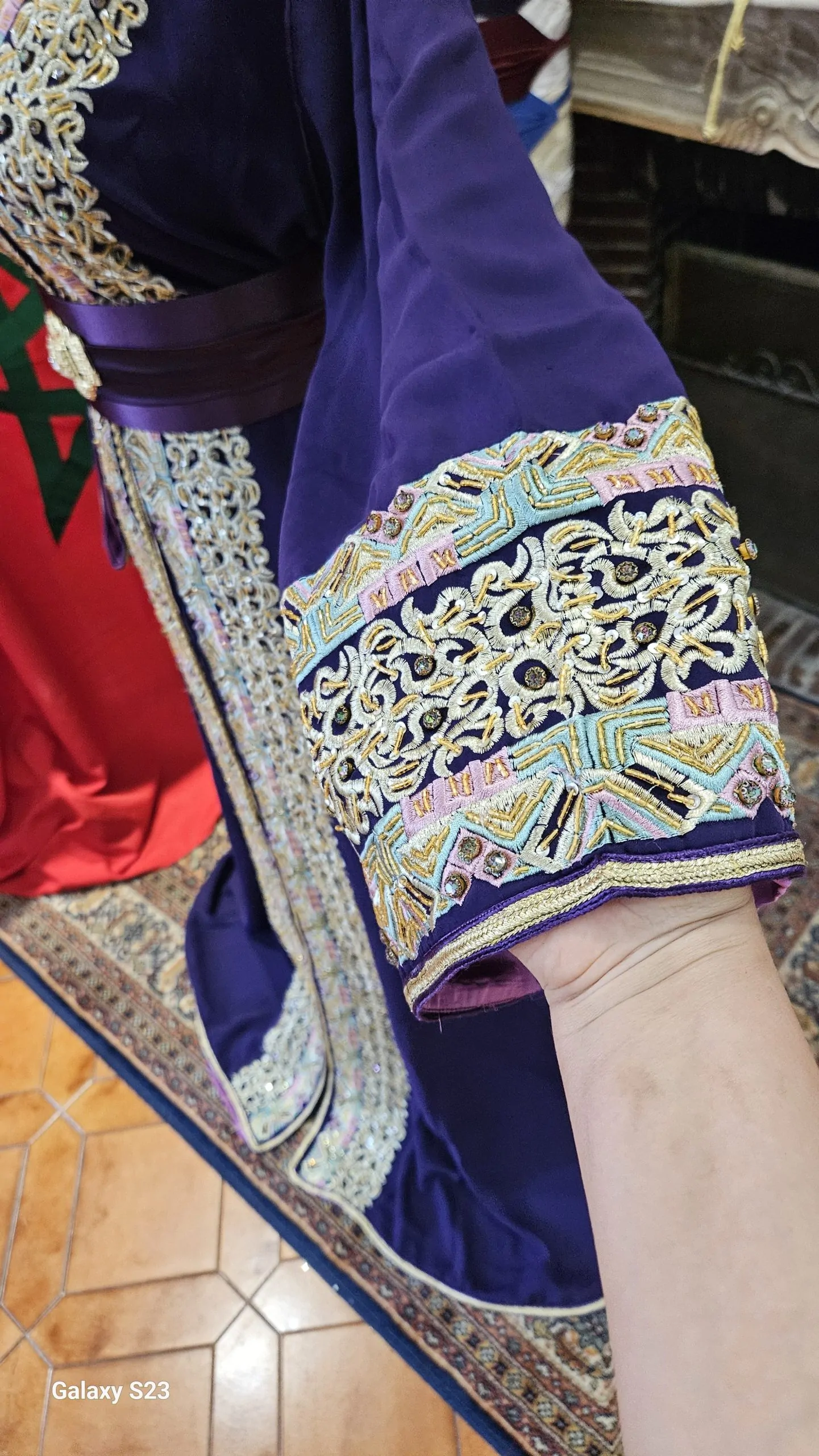 caftan marocain doublé – Image 5