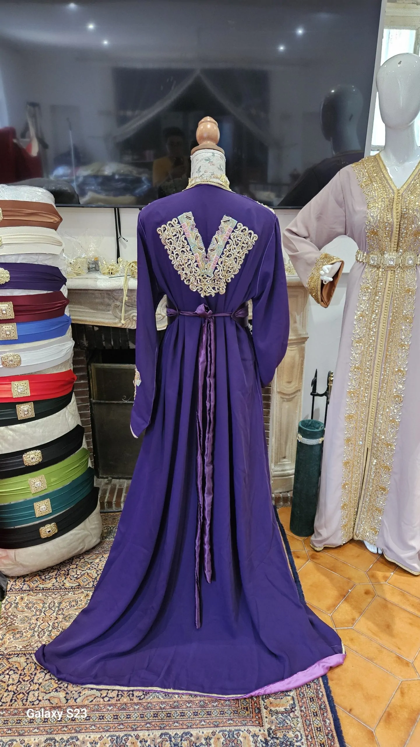 caftan marocain doublé – Image 3