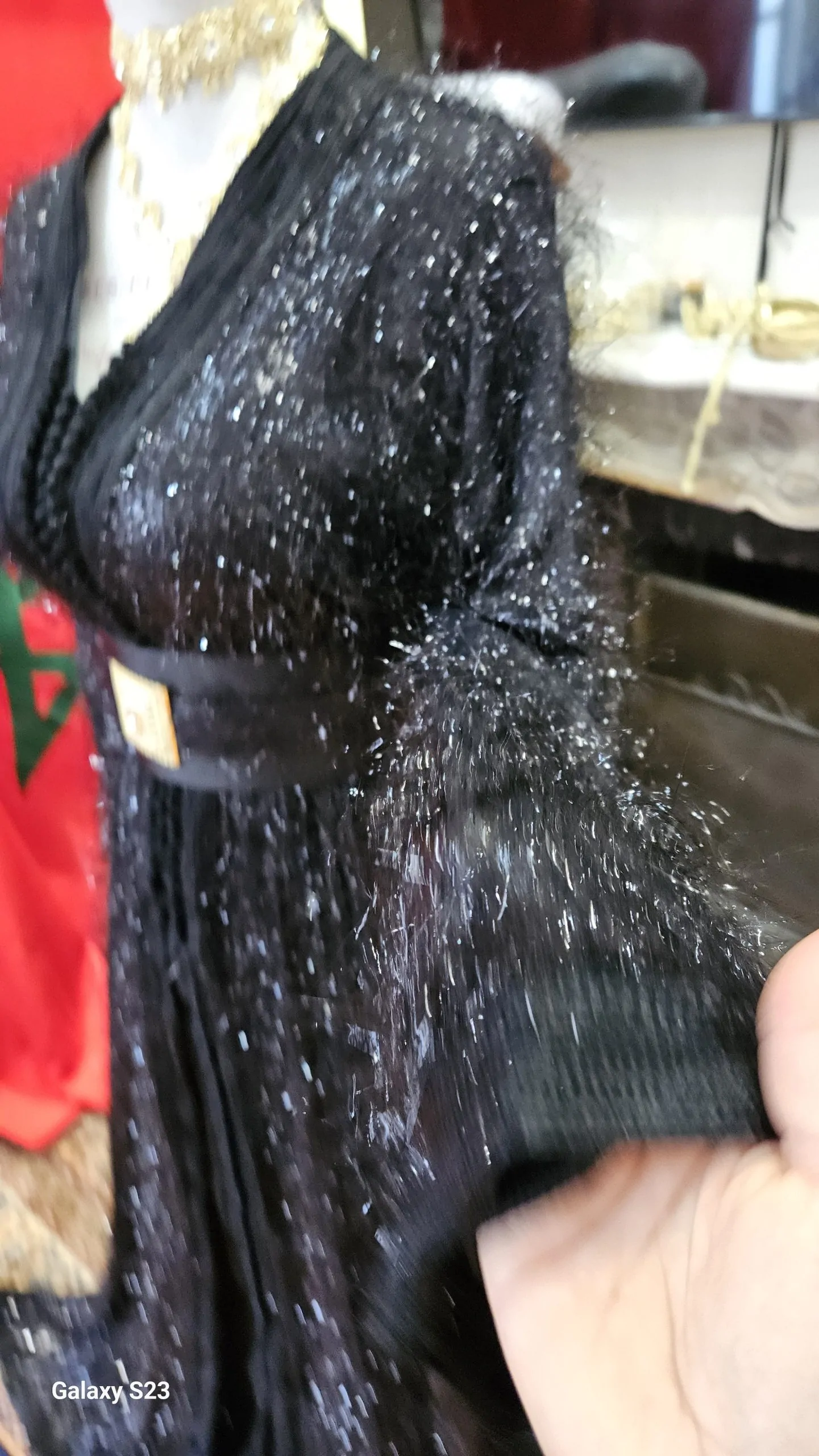 caftan marocain avec la ceinture neuf grande taille - Takchita deux pièces – Image 9