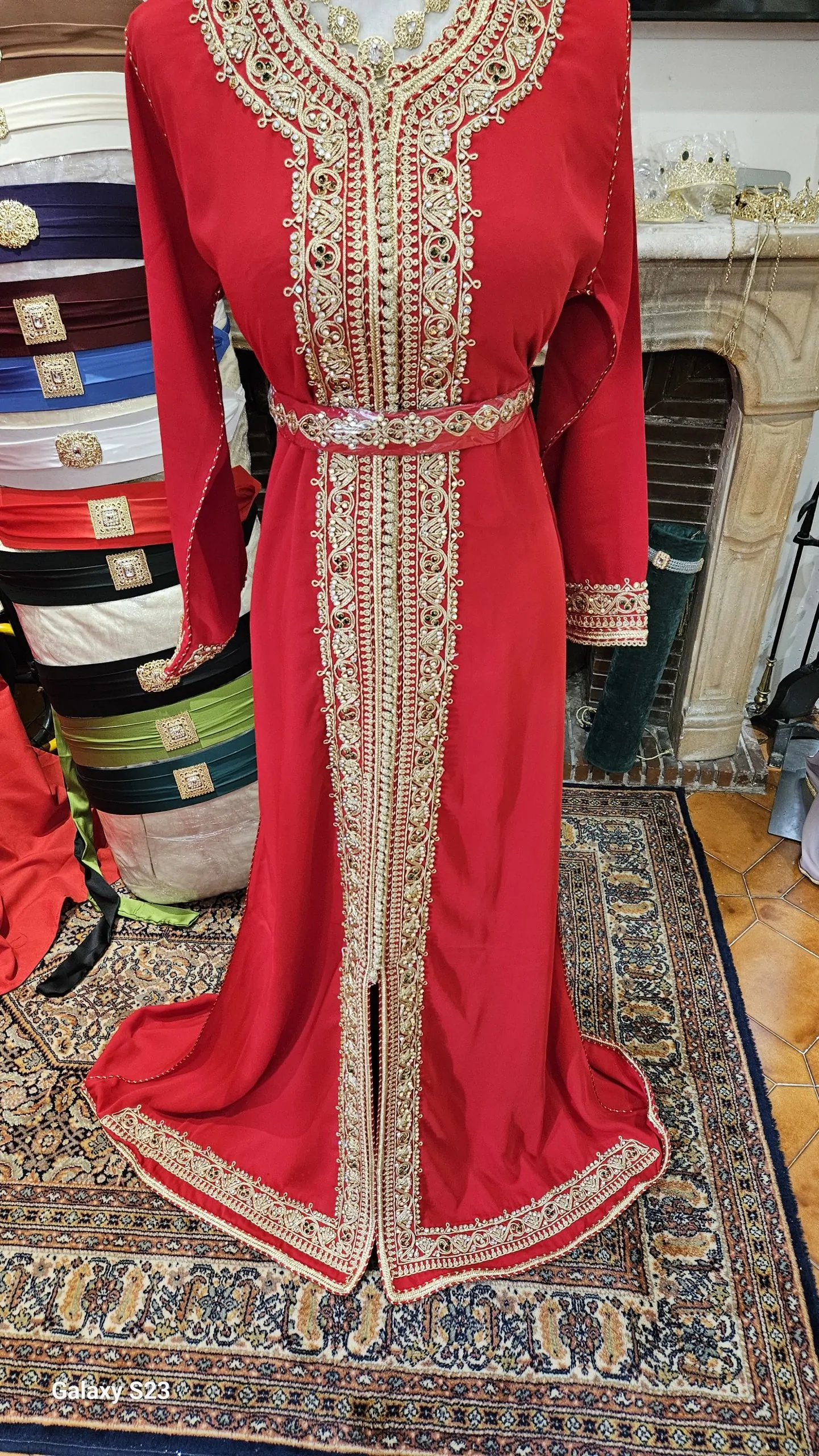 caftan marocain neuf avec ceinture – Image 8