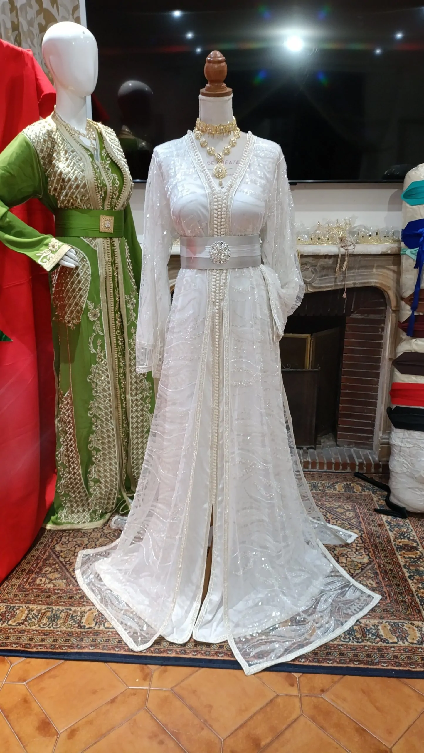 caftan marocain "neuf takchita deux pièces" – Image 2