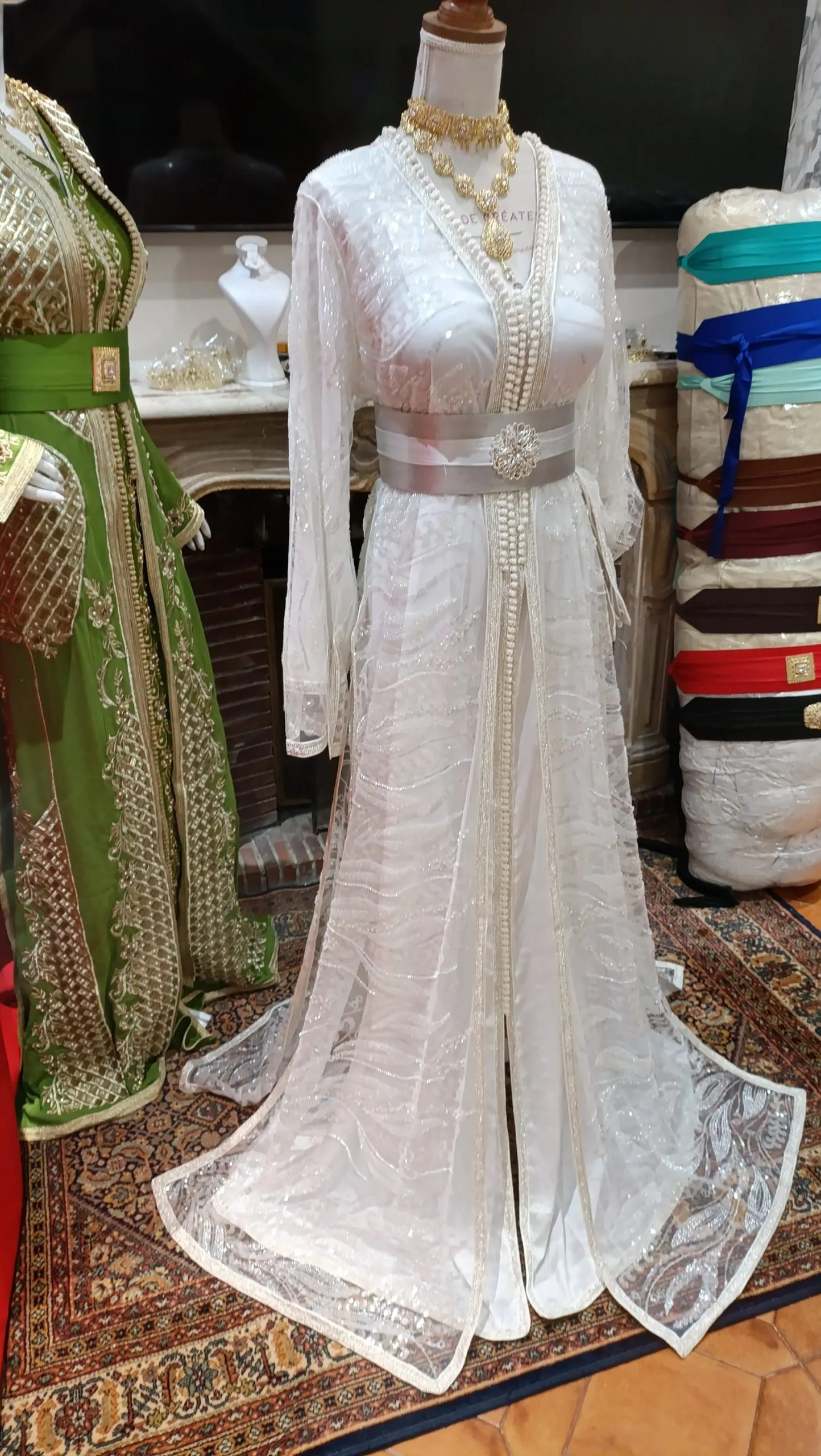 caftan marocain "neuf takchita deux pièces" – Image 4