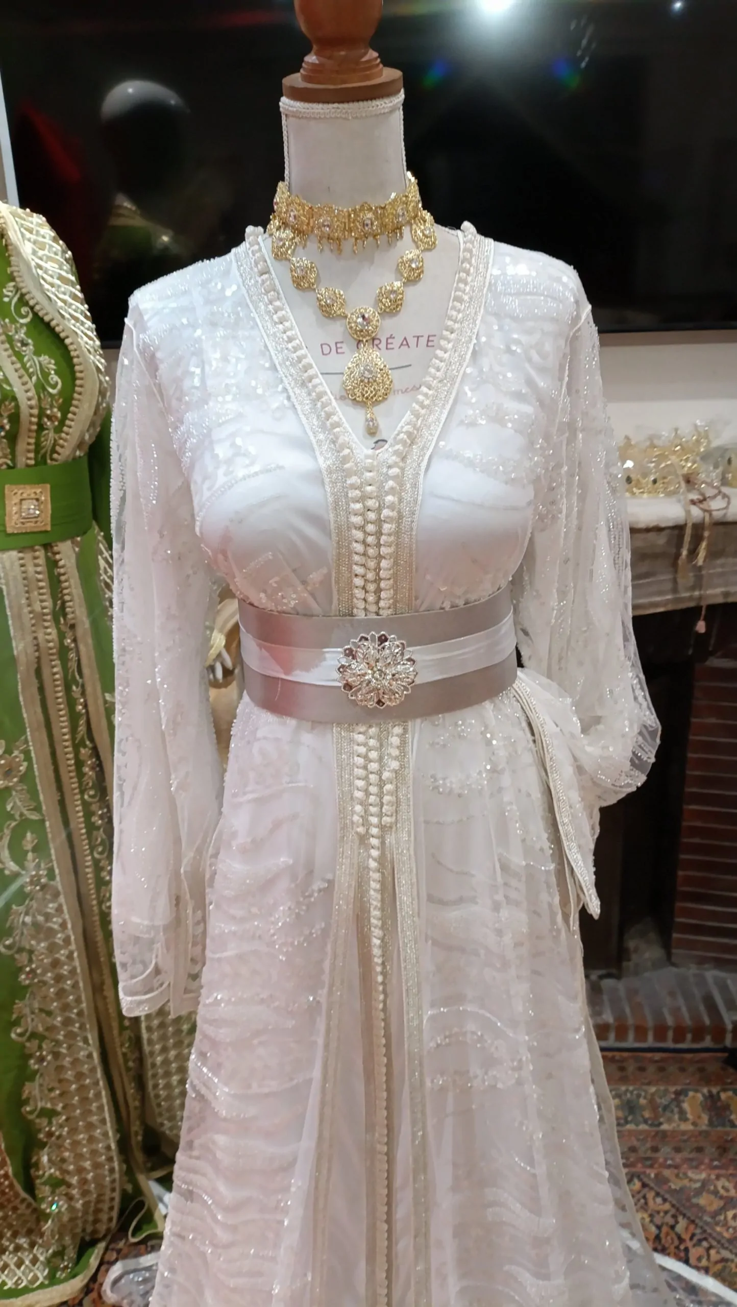 caftan marocain "neuf takchita deux pièces" – Image 6
