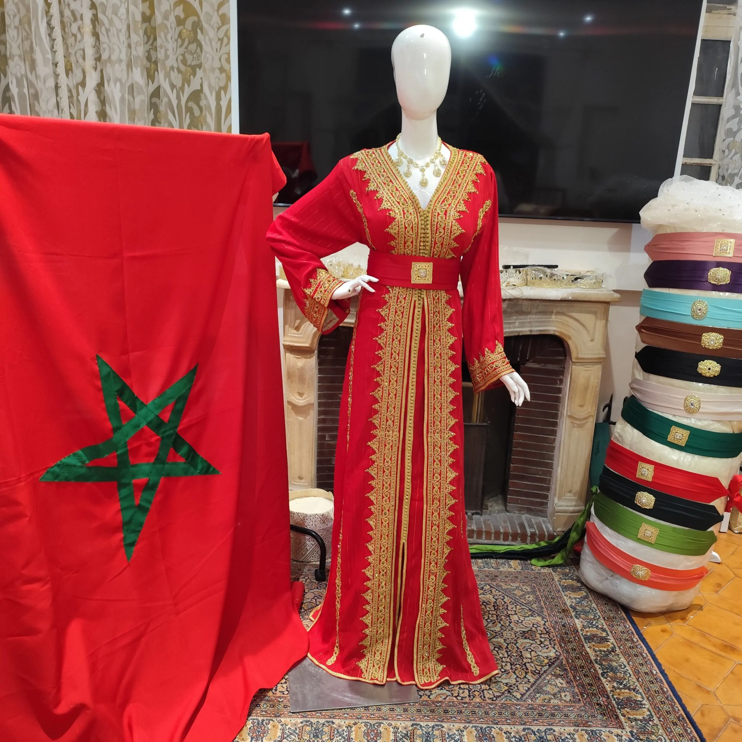 Caftan marocain neuf deux pièces