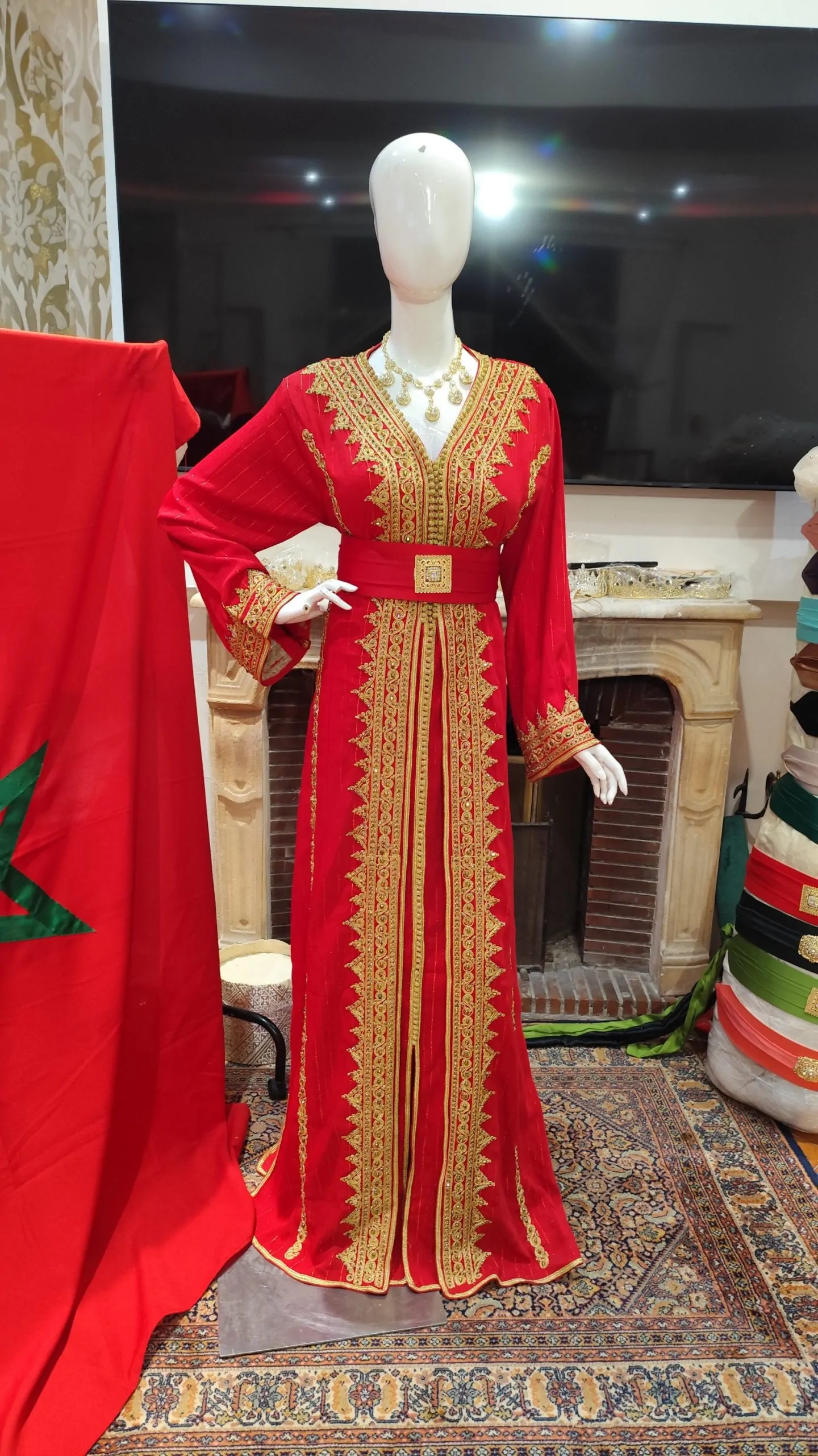 Caftan marocain neuf deux pièces – Image 2
