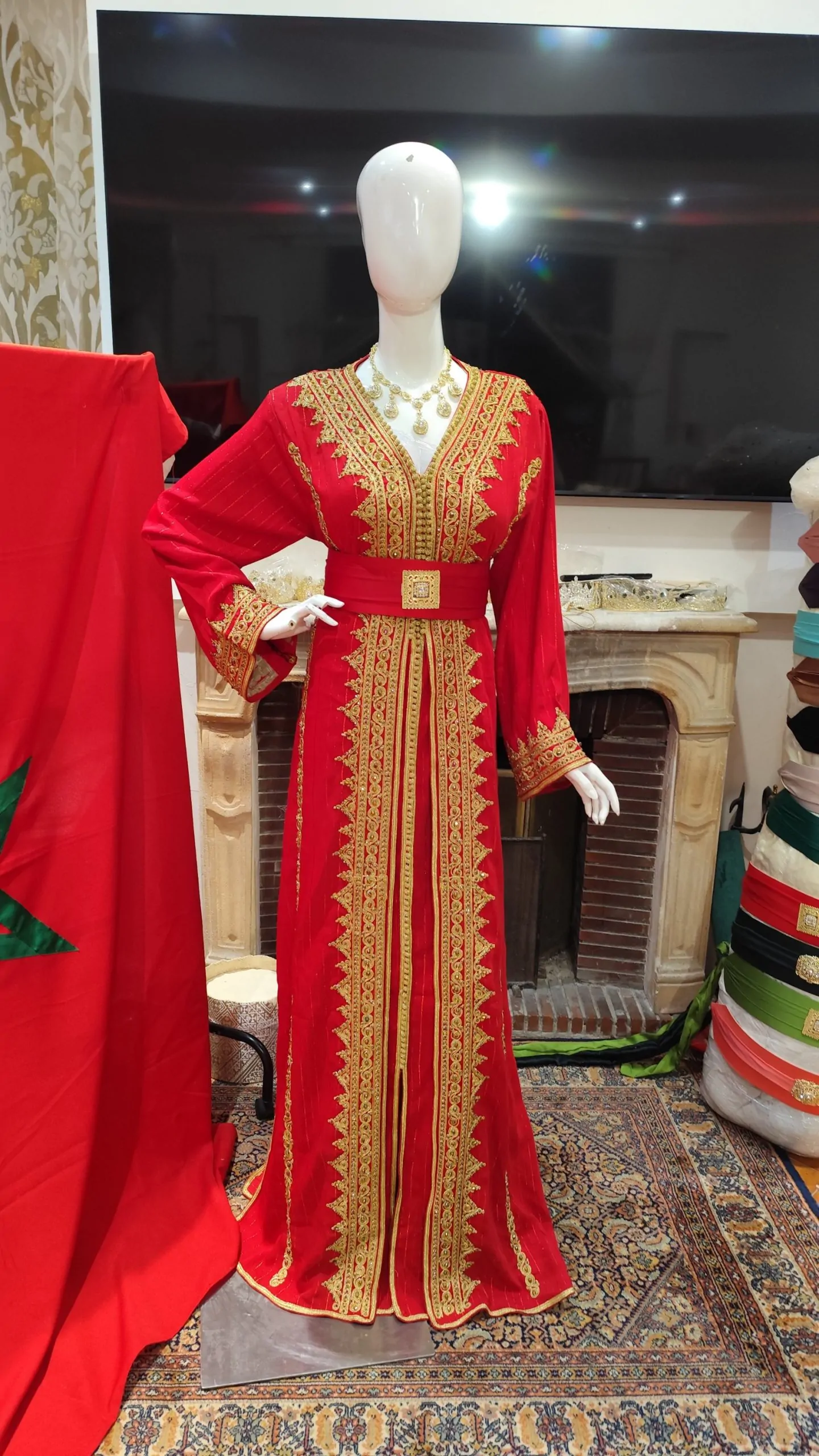 Caftan marocain neuf deux pièces – Image 5