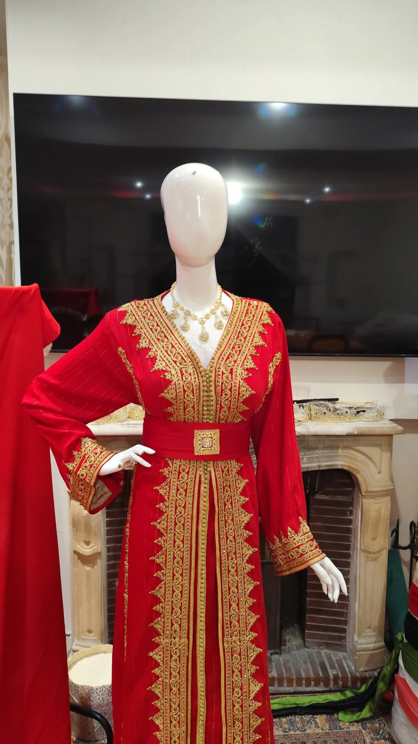 Caftan marocain neuf deux pièces – Image 9