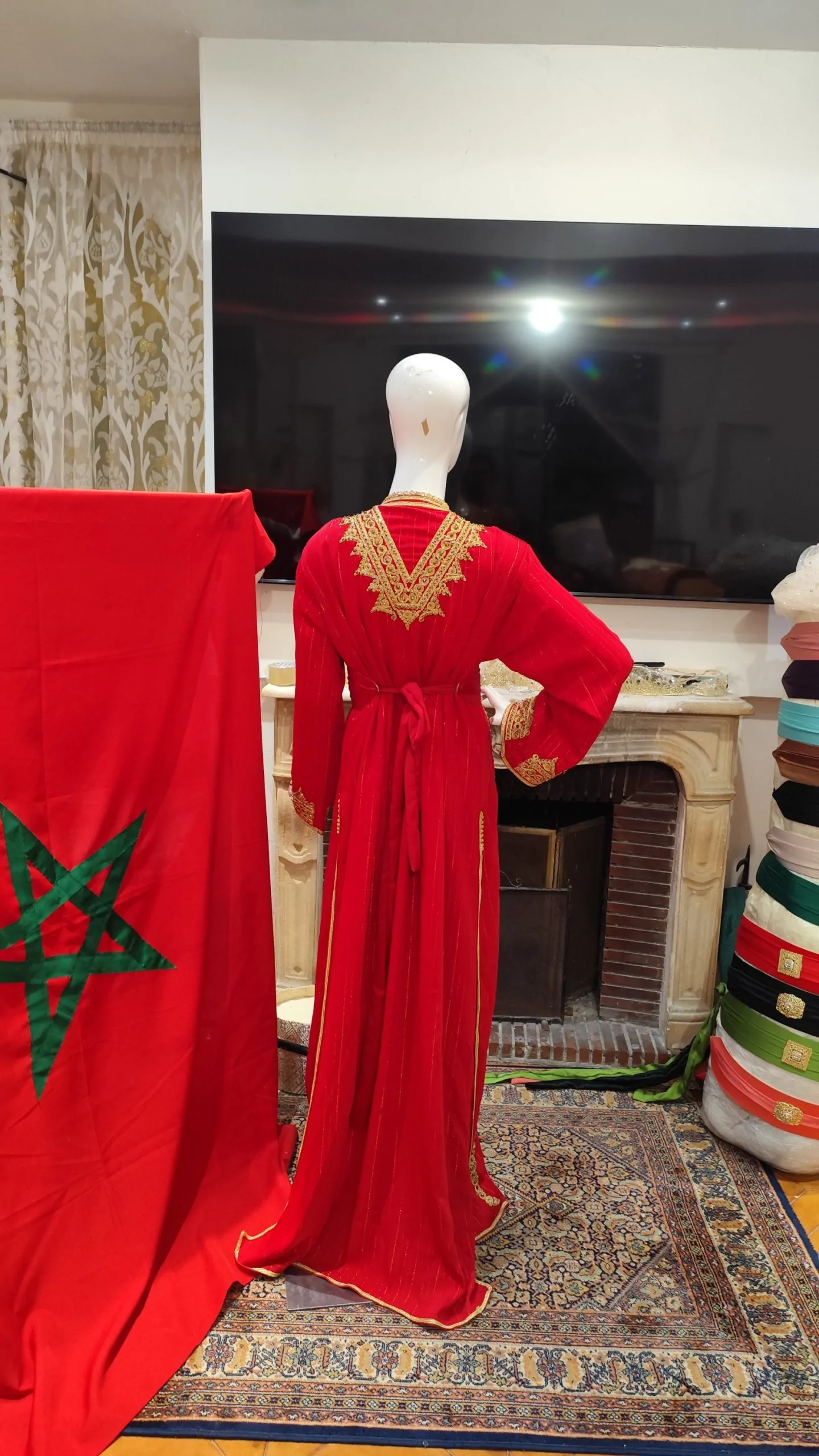 Caftan marocain neuf deux pièces – Image 8