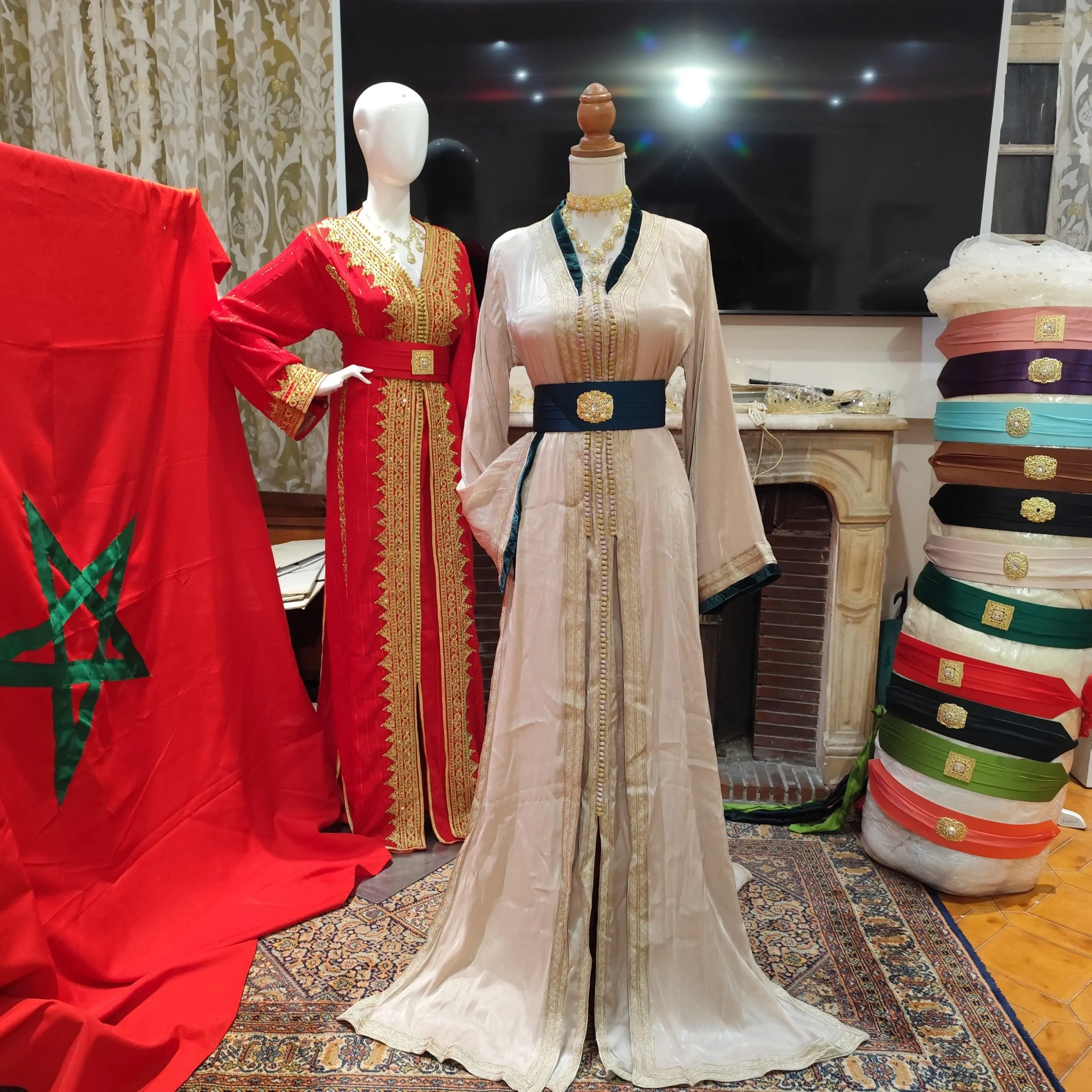 caftan marocain neuf deux pièces
