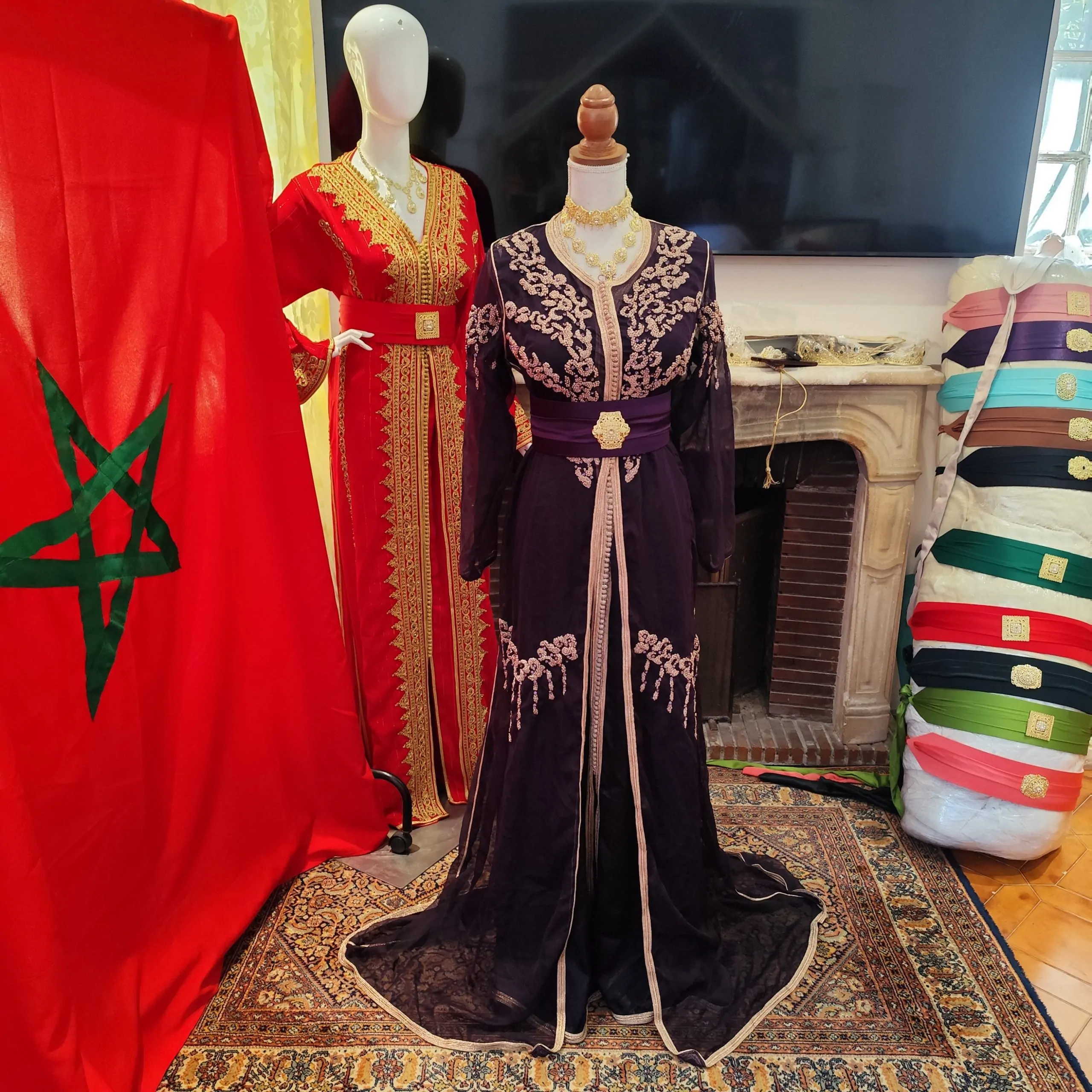 caftan marocain d occasion