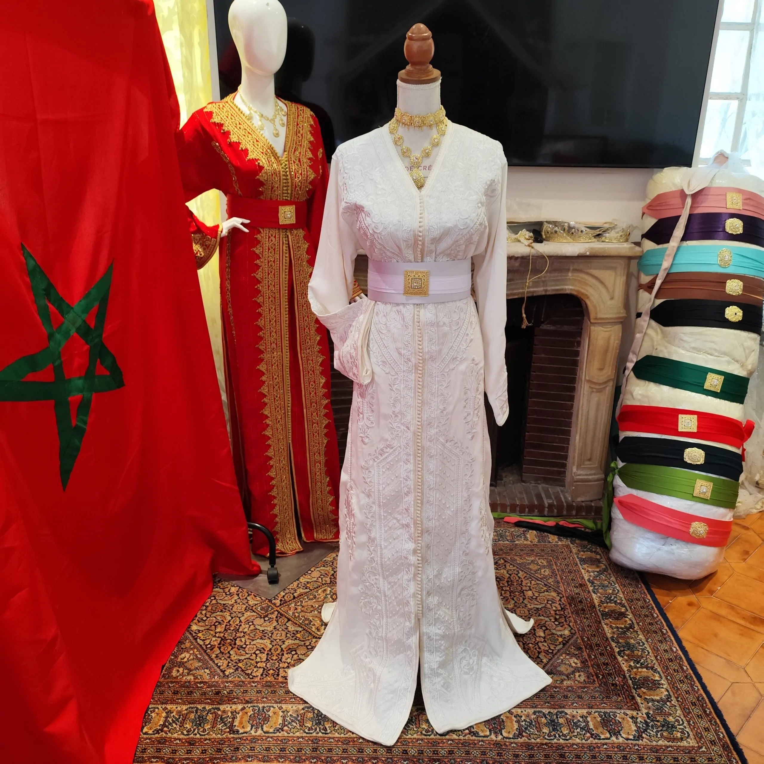 caftan marocain neuf doublé