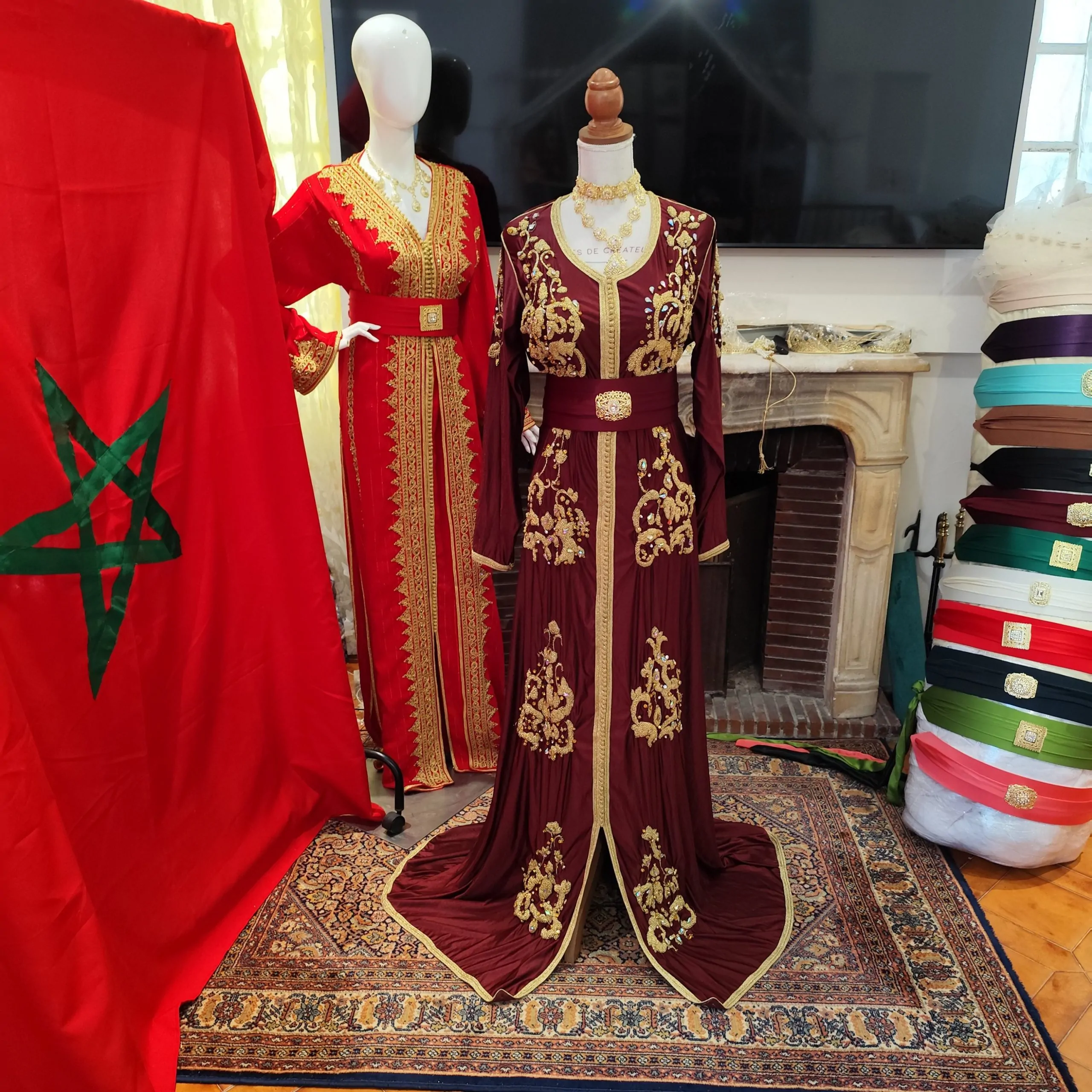 caftan marocain d occasion grande taille