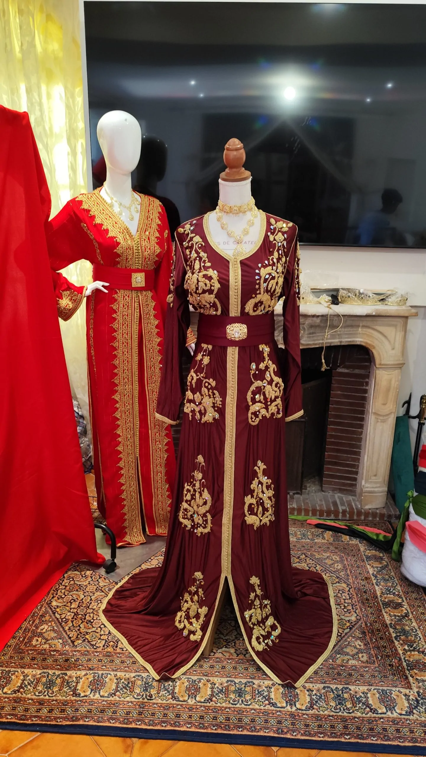 caftan marocain d occasion grande taille – Image 3