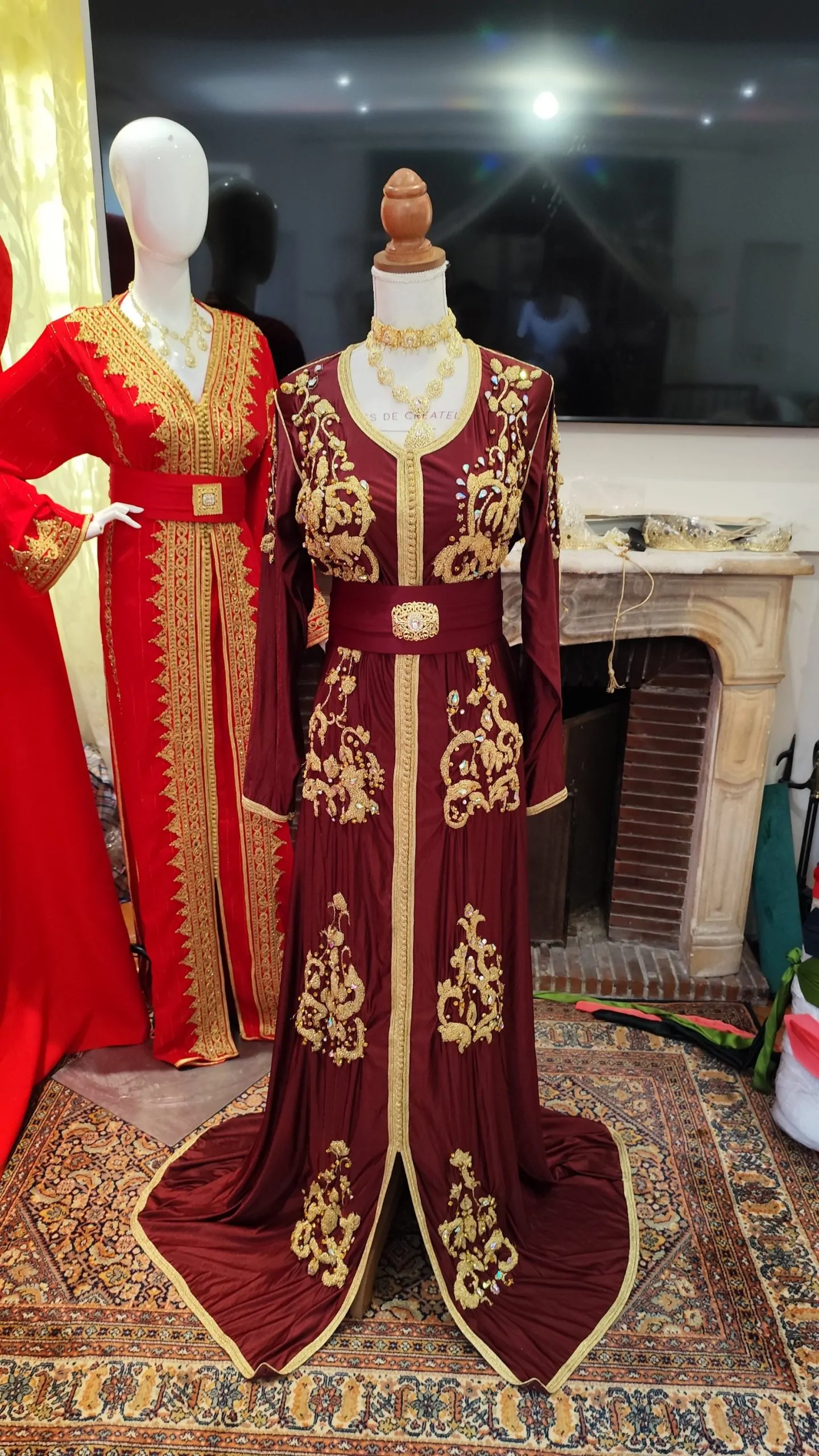 caftan marocain d occasion grande taille – Image 4