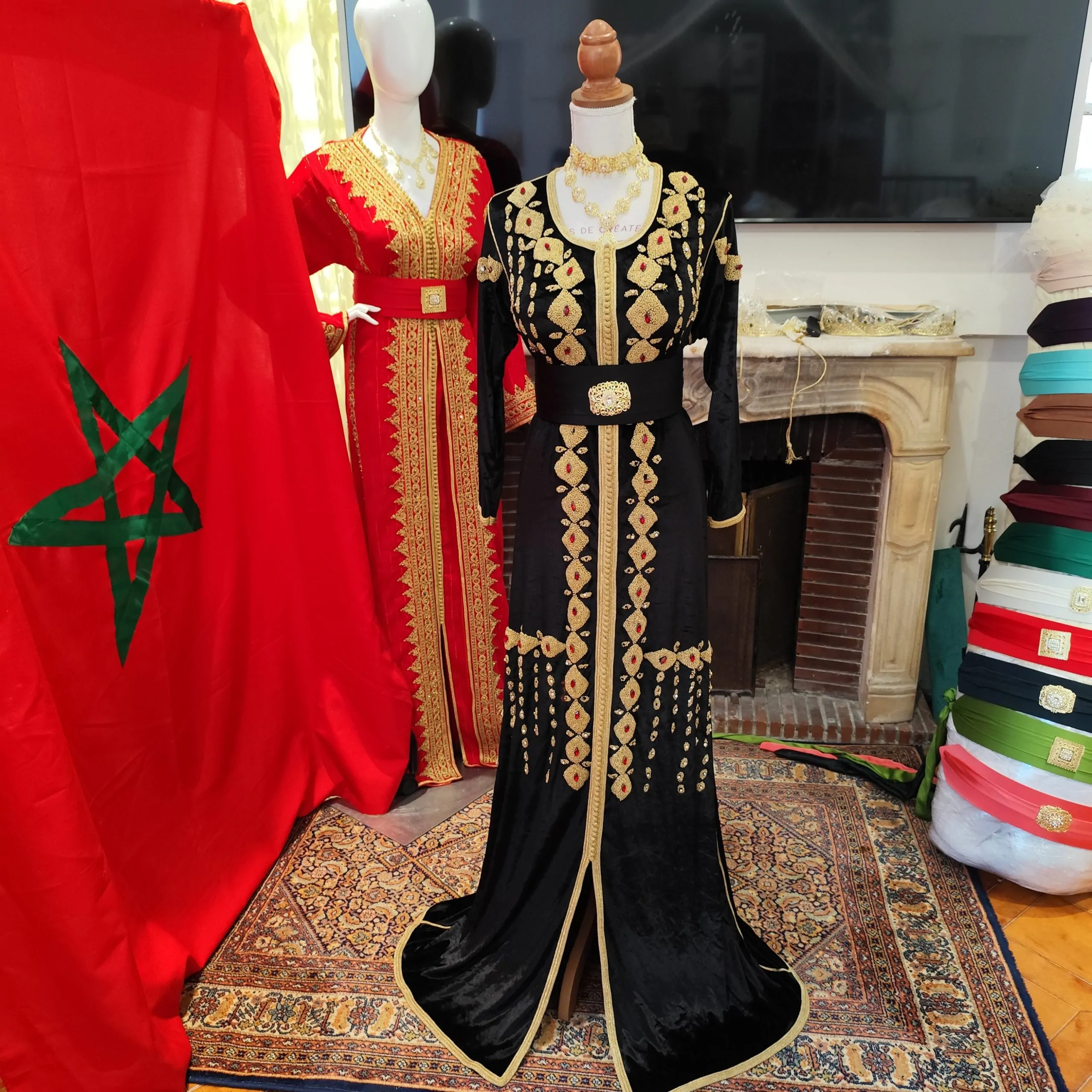 caftan marocain d occasion grande taille