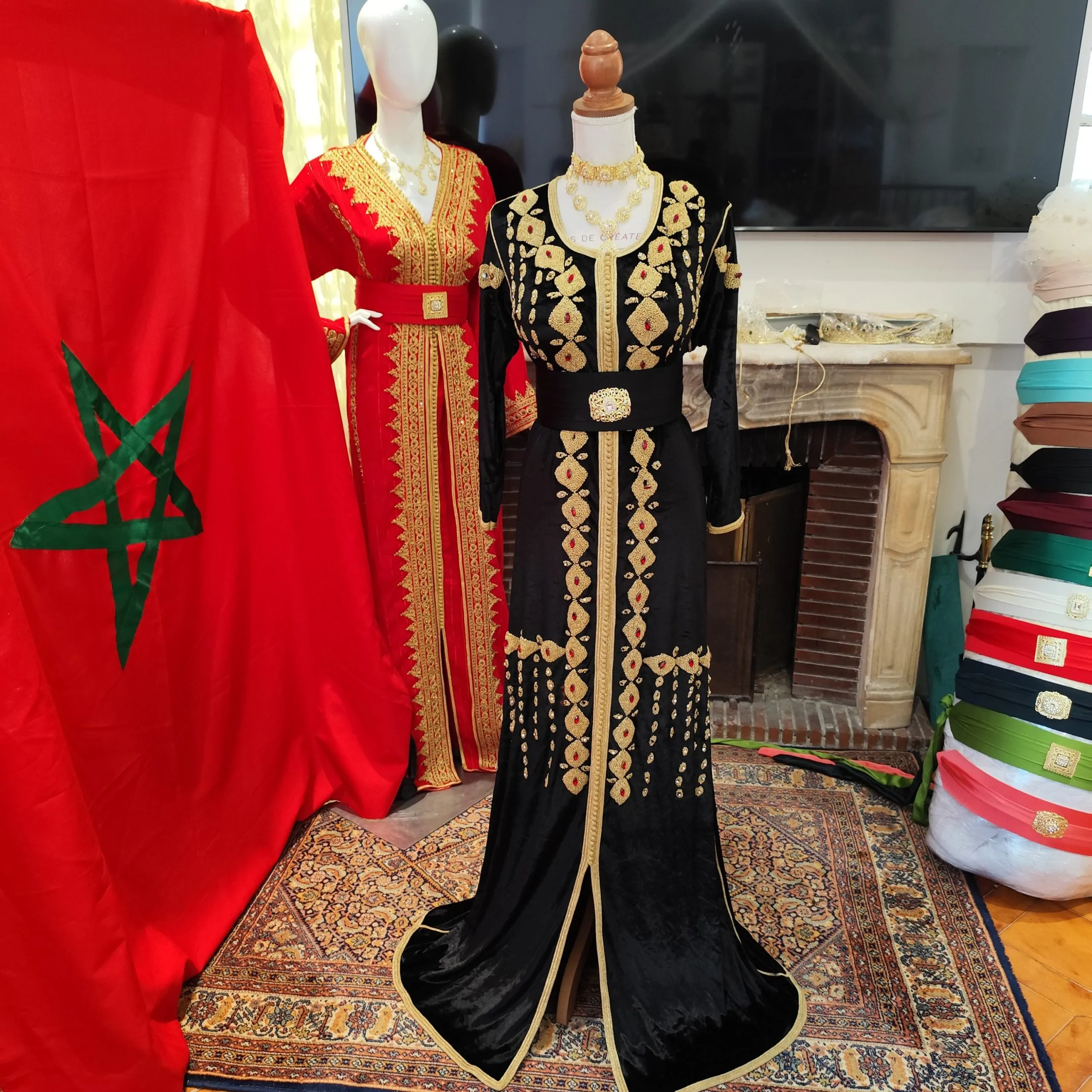 caftan marocain d occasion grande taille – Image 10