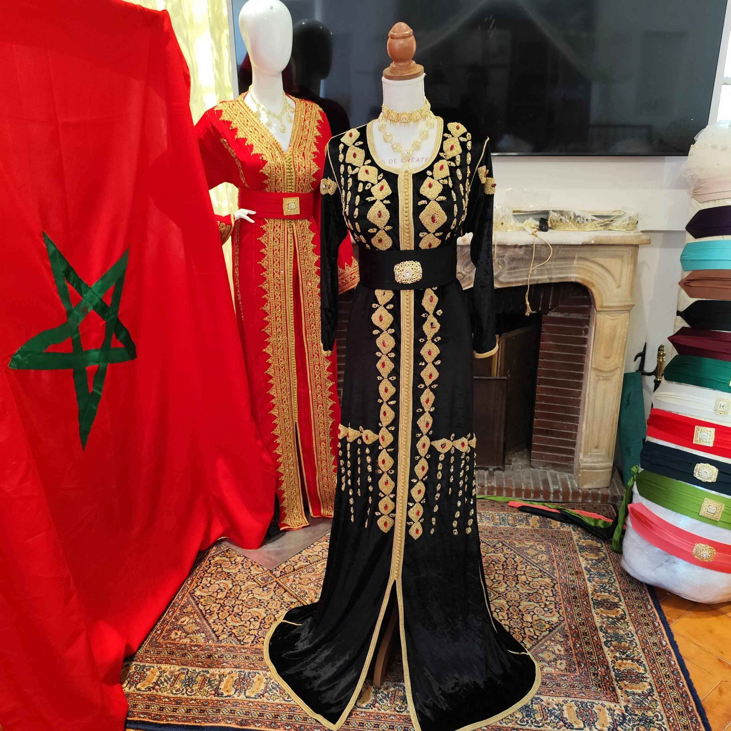 caftan marocain d occasion grande taille – Image 11