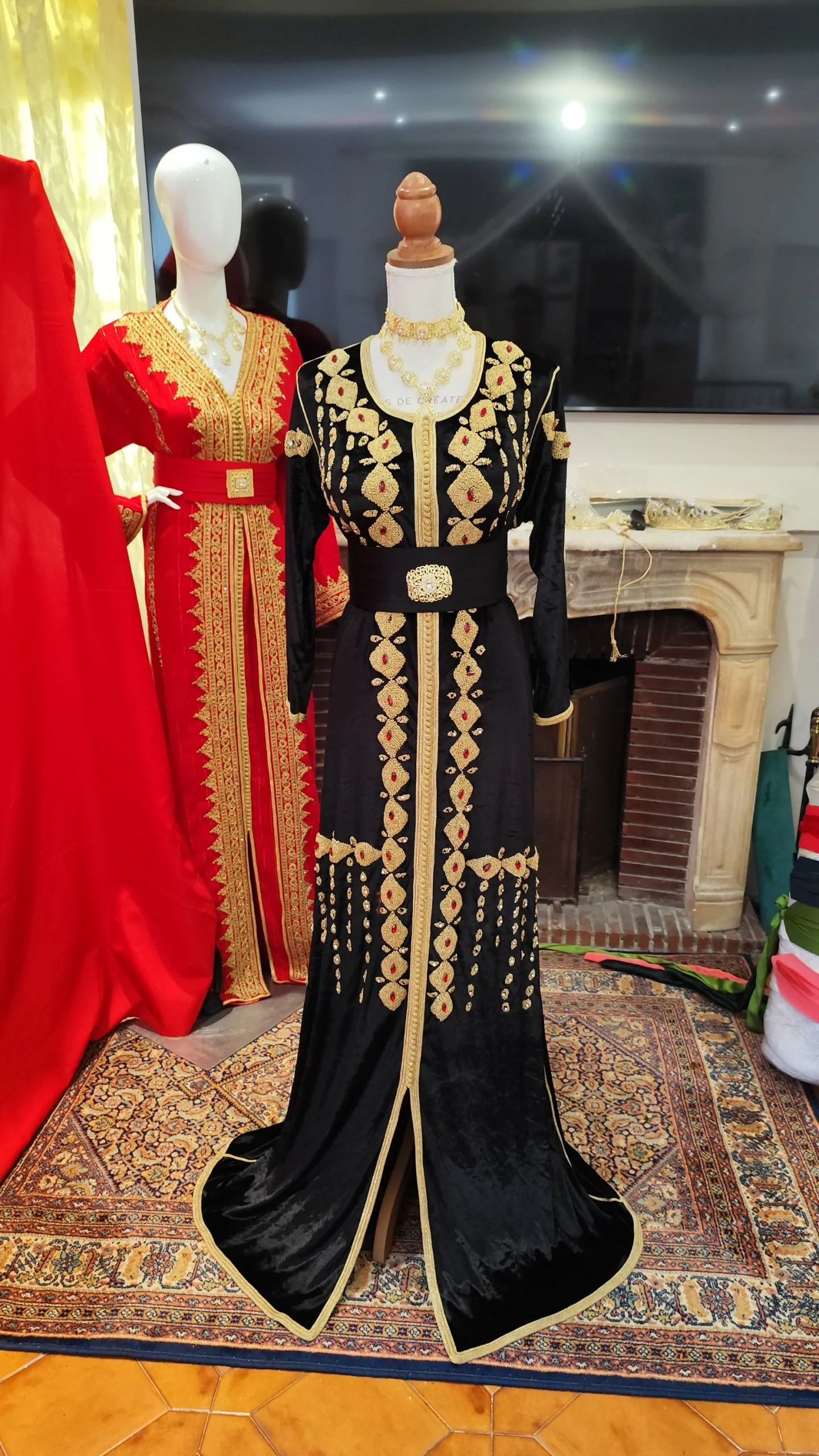 caftan marocain d occasion grande taille – Image 5