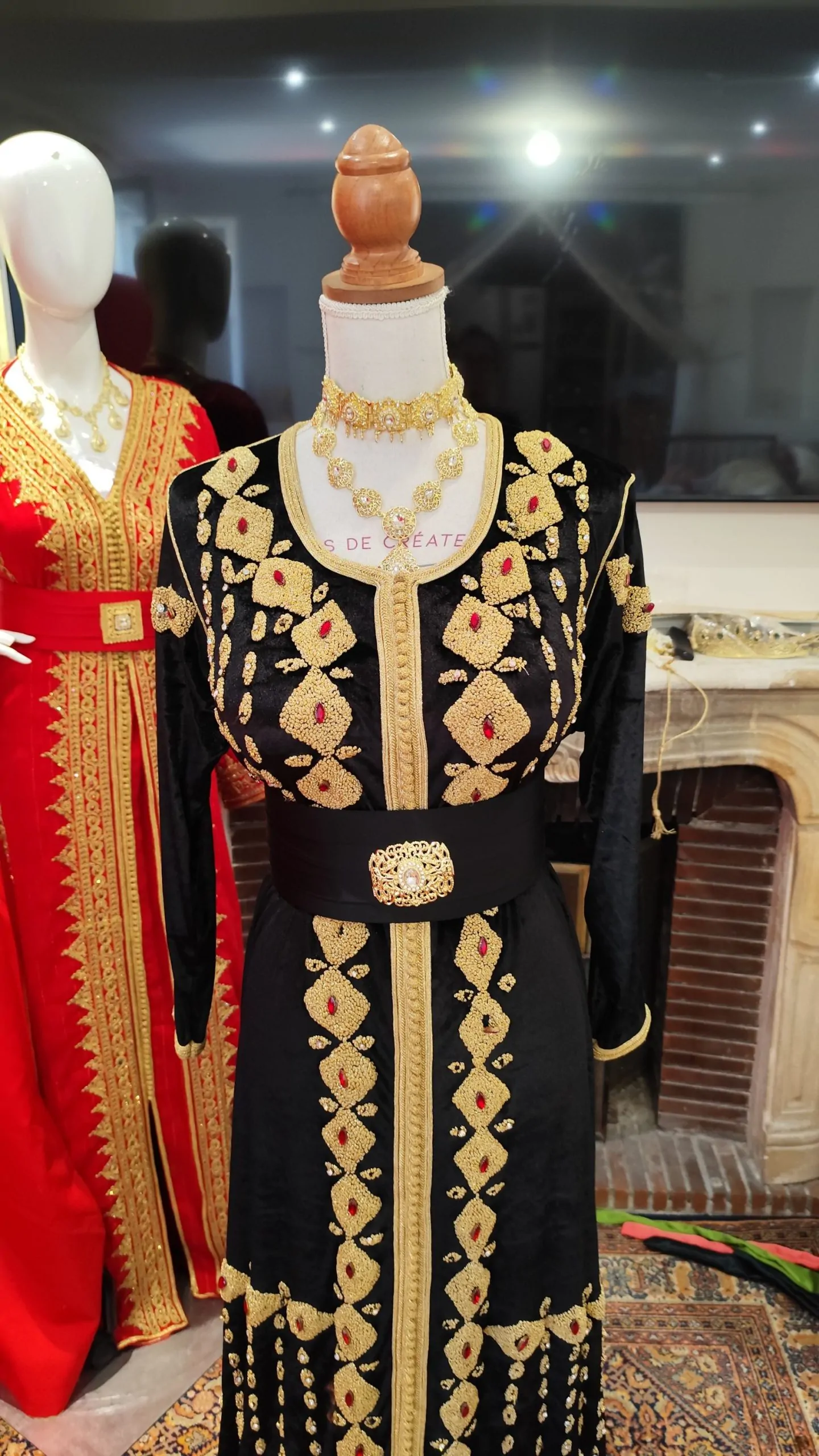 caftan marocain d occasion grande taille – Image 9