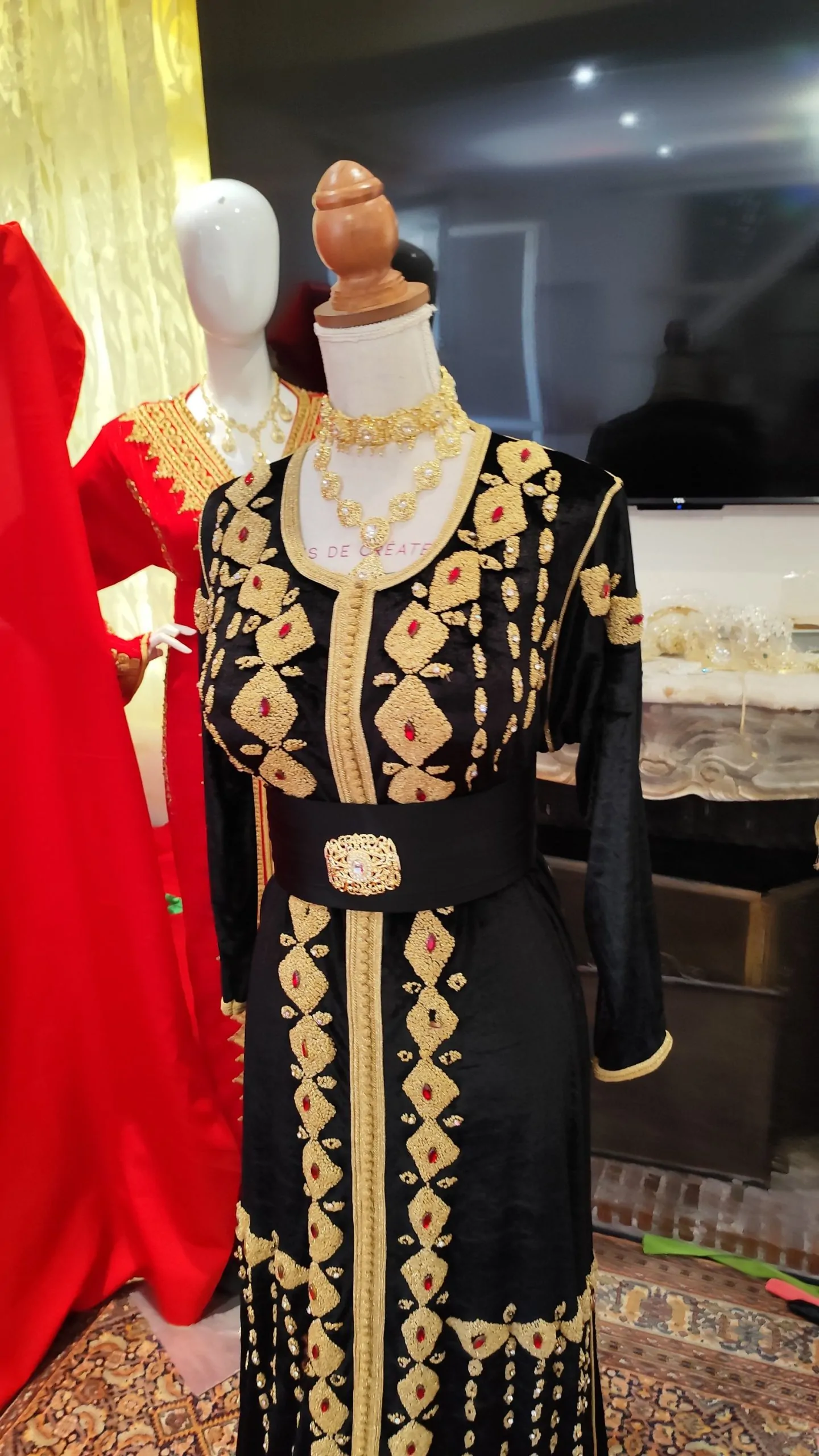 caftan marocain d occasion grande taille – Image 8