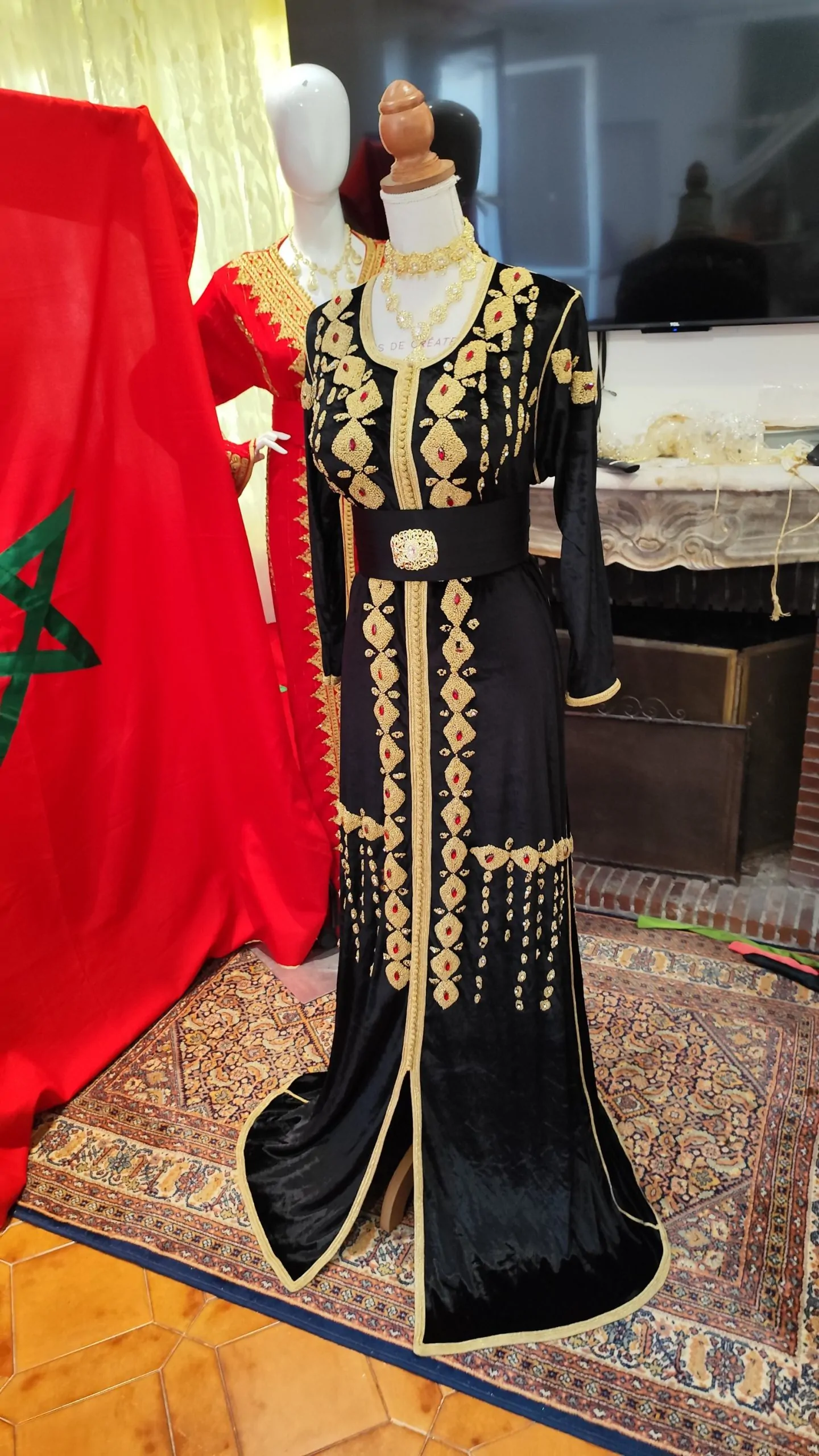 caftan marocain d occasion grande taille – Image 4