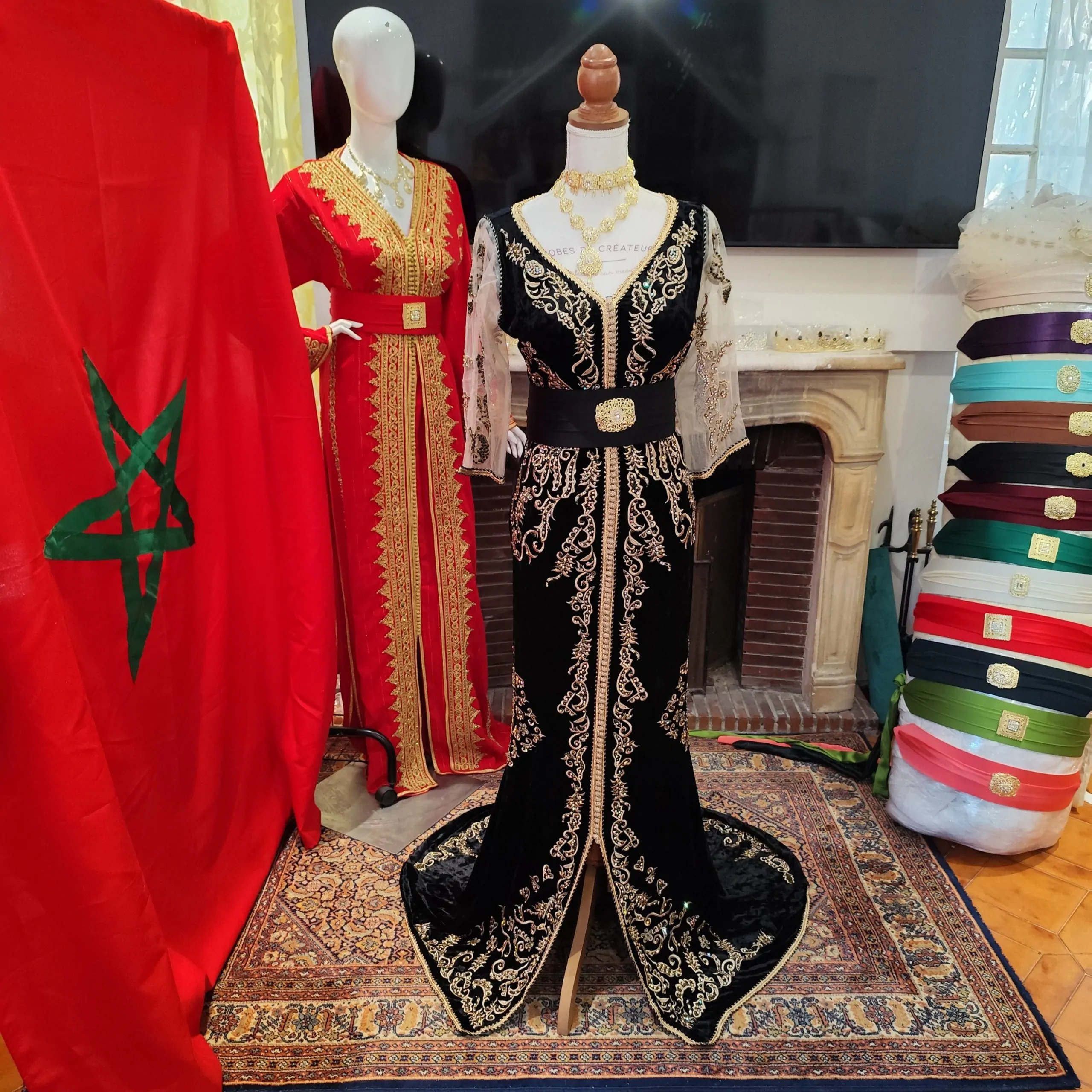 Caftan marocain neuf avec treine – Image 5