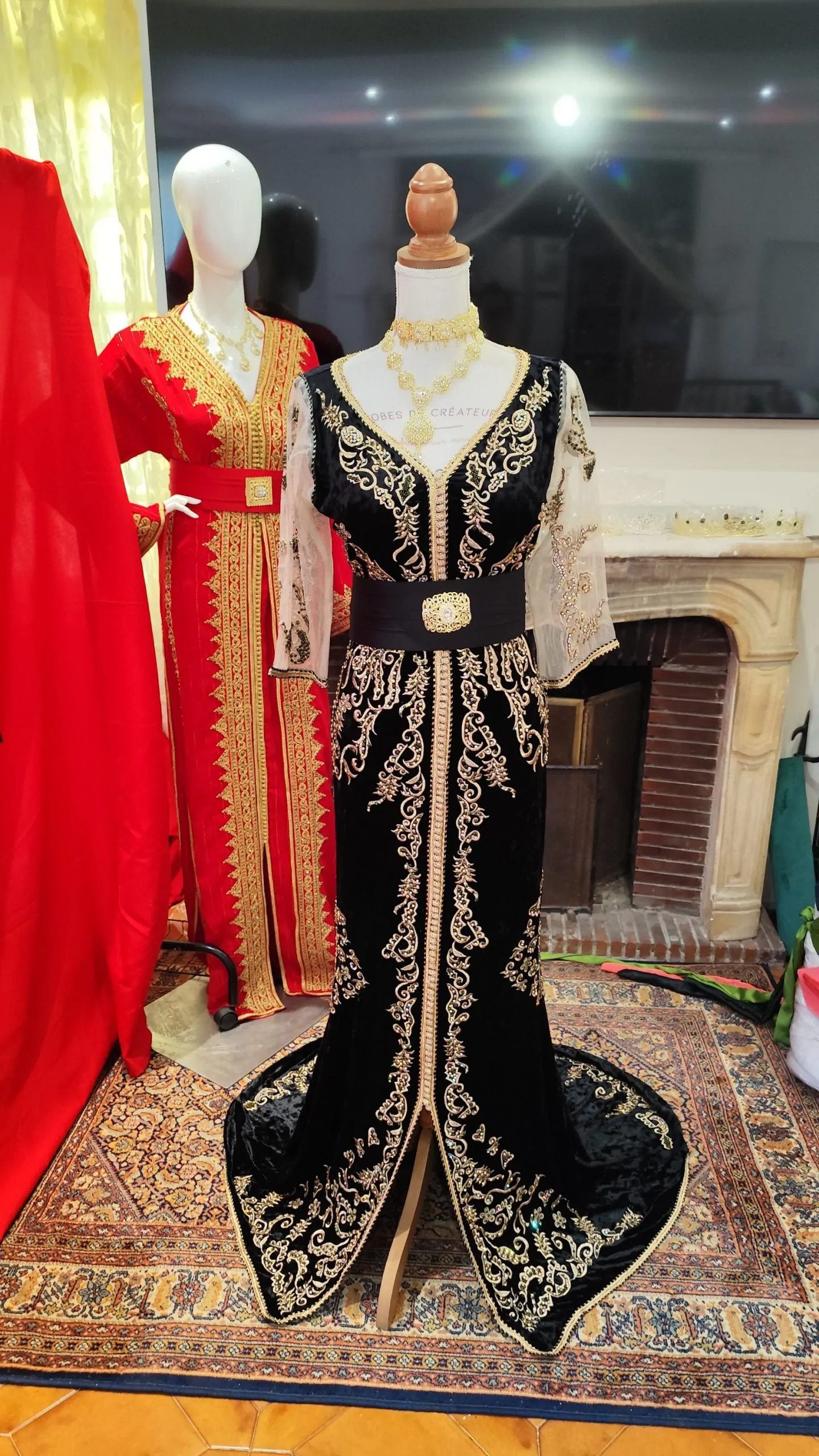 Caftan marocain neuf avec treine – Image 3