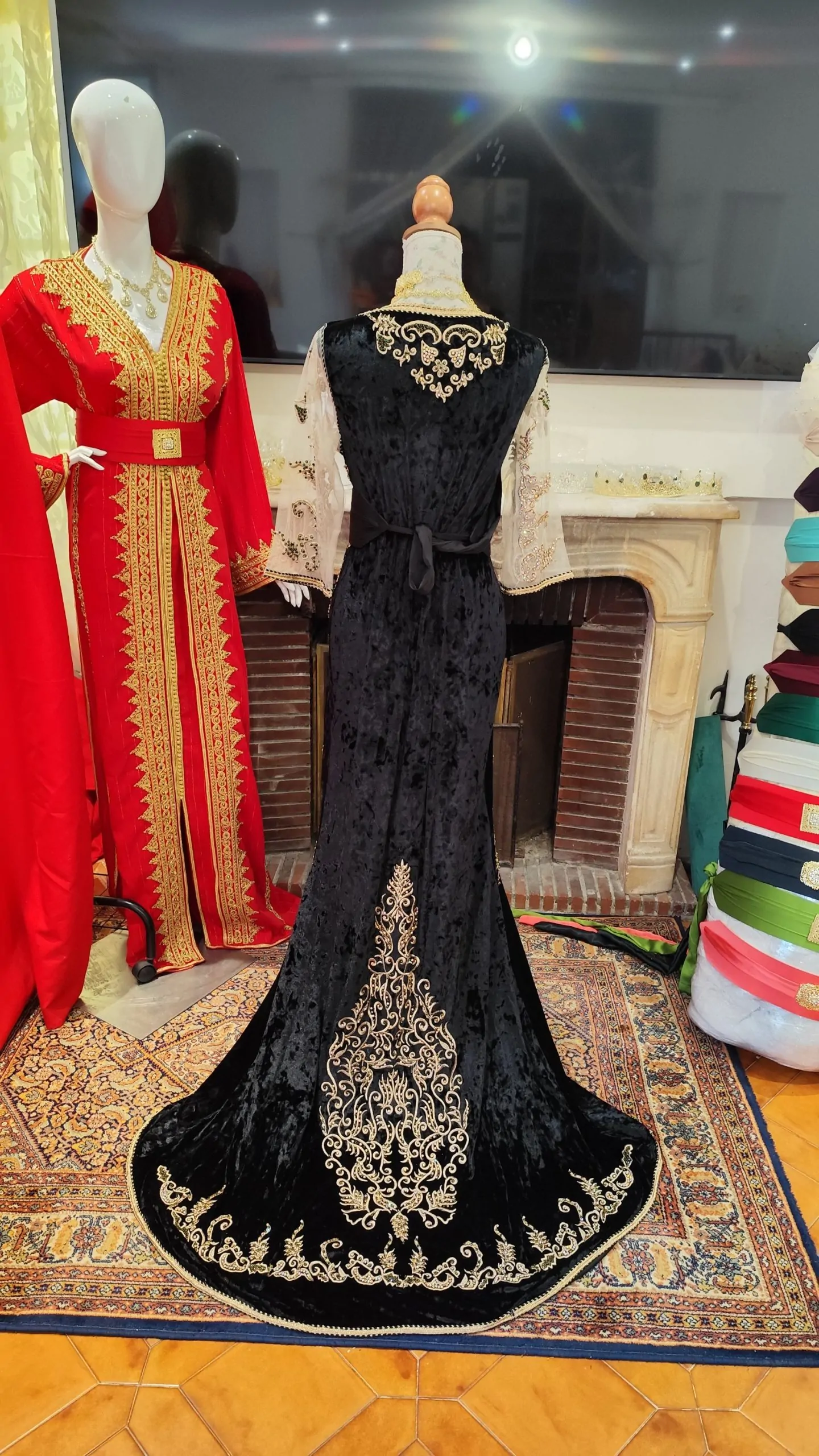 Caftan marocain neuf avec treine – Image 6