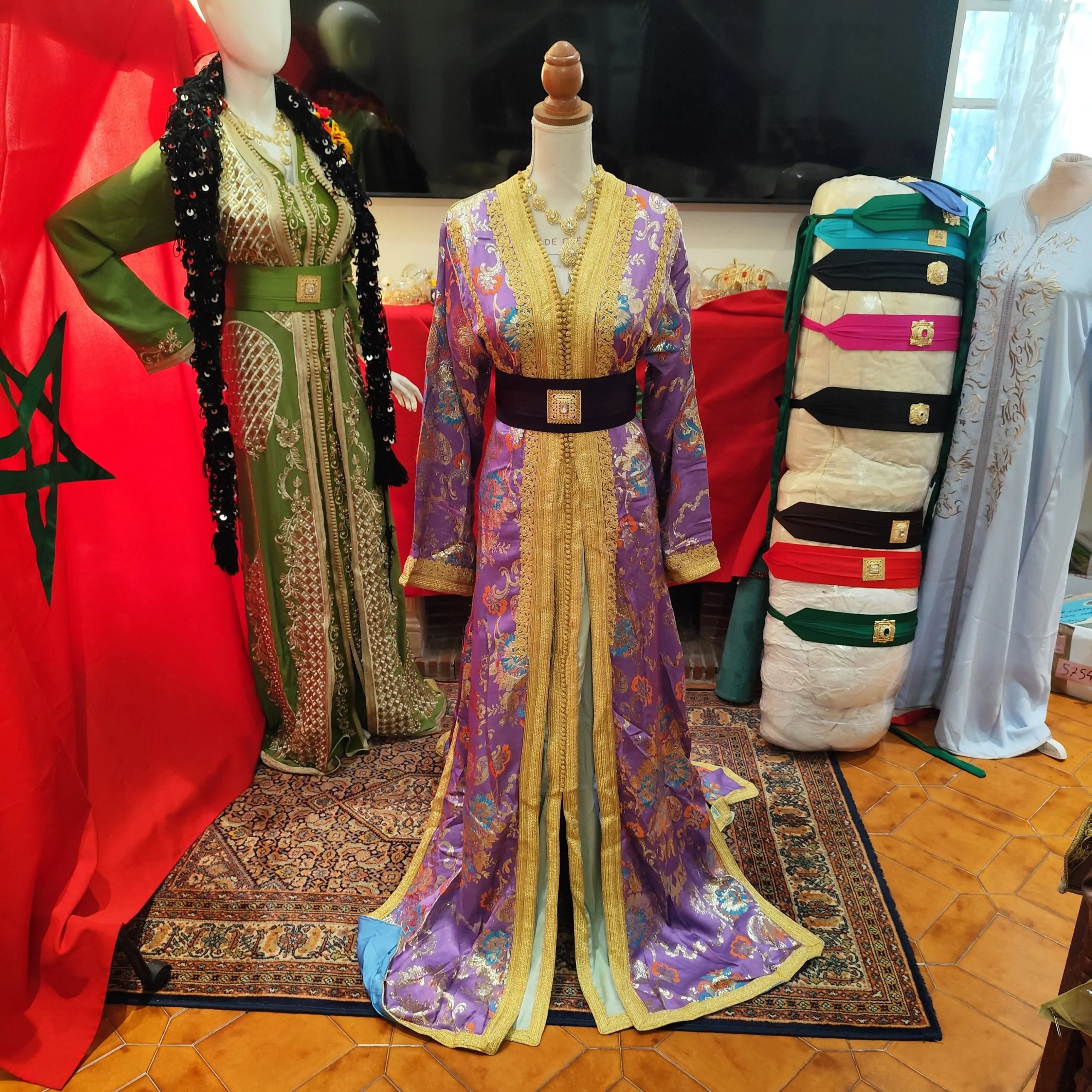caftan marocain neuf doublé