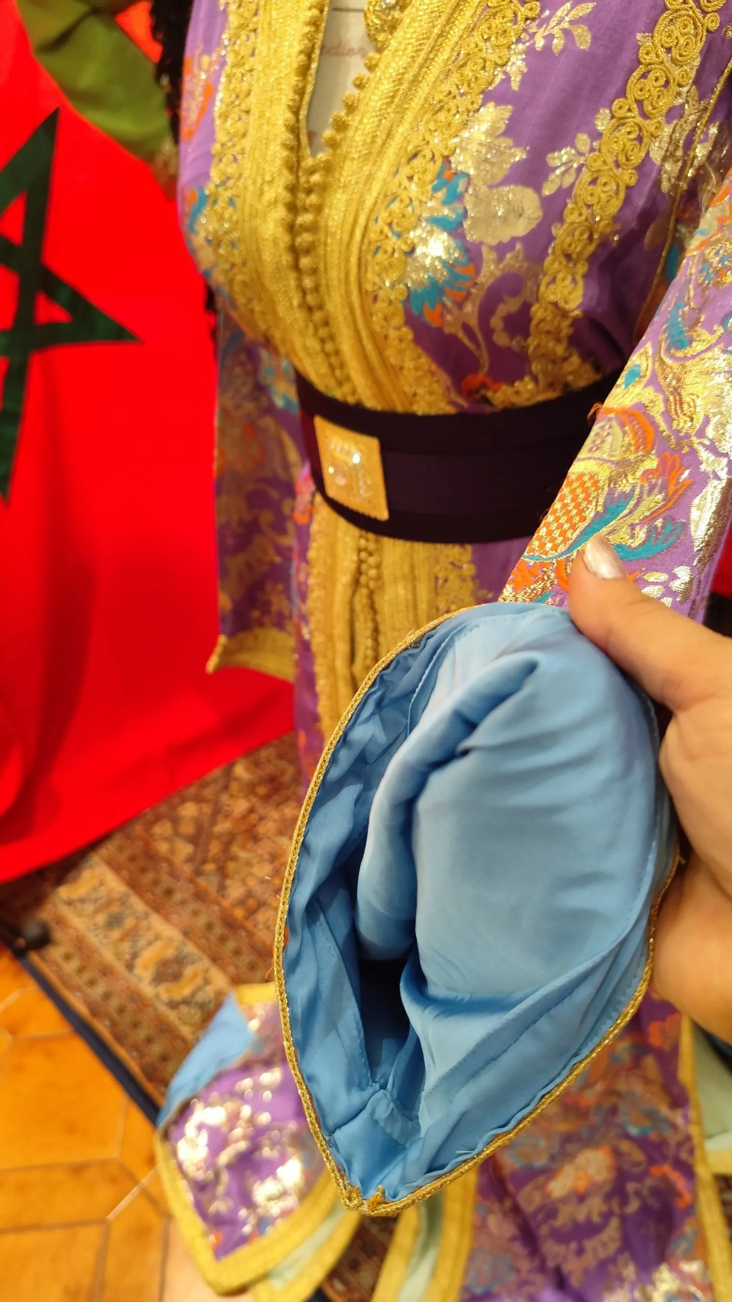 caftan marocain neuf doublé – Image 2