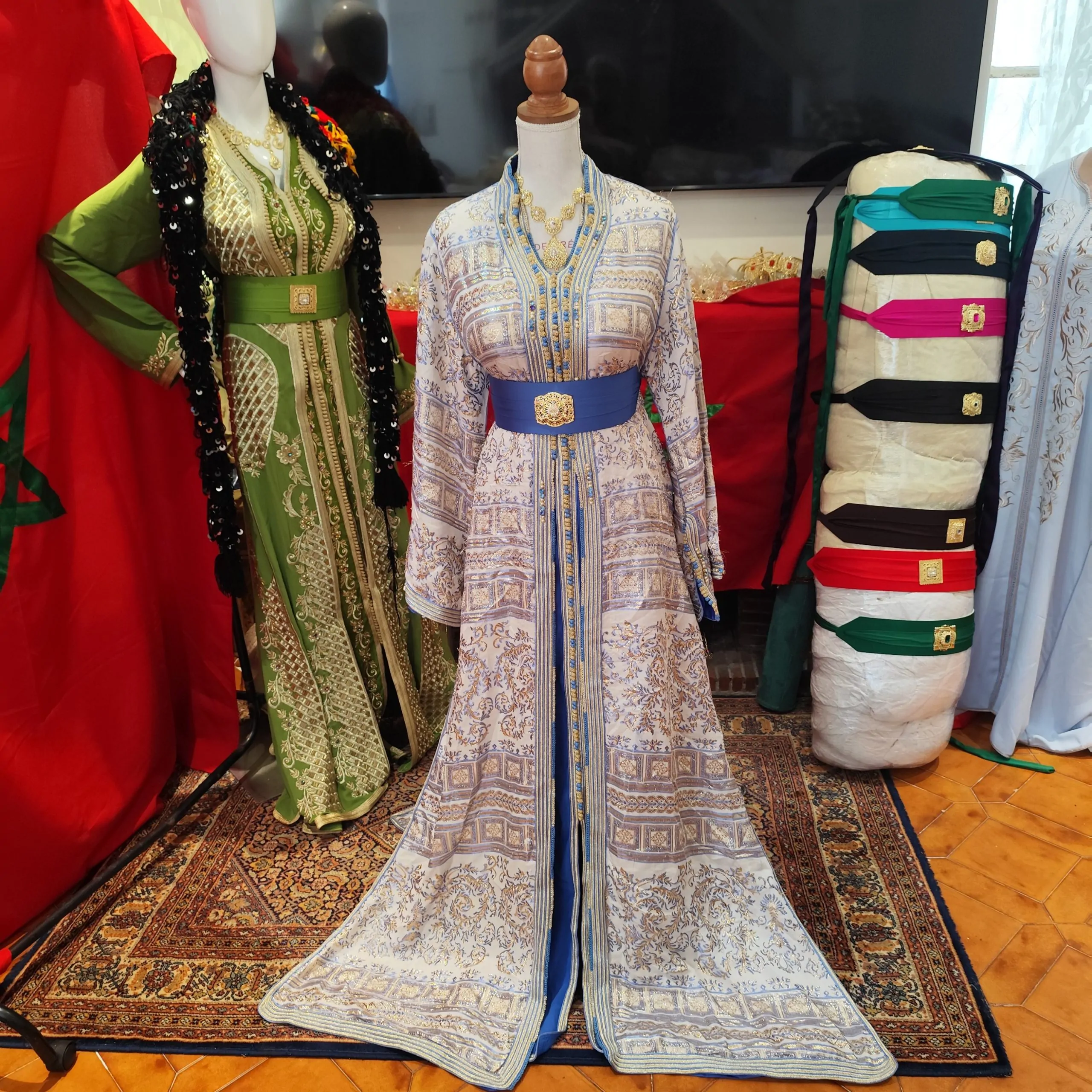 caftan marocain doublé très bon état