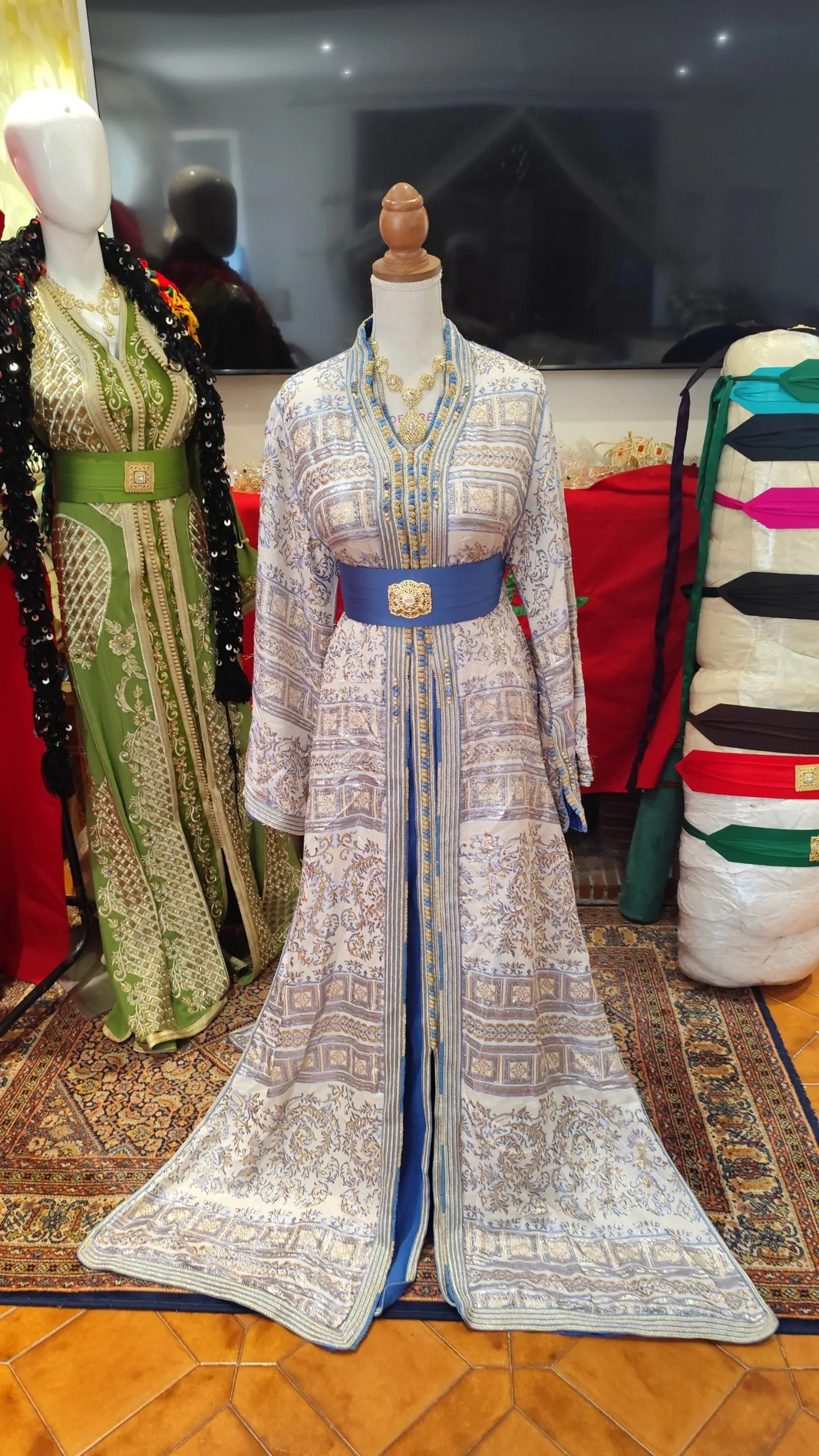 caftan marocain doublé très bon état – Image 15