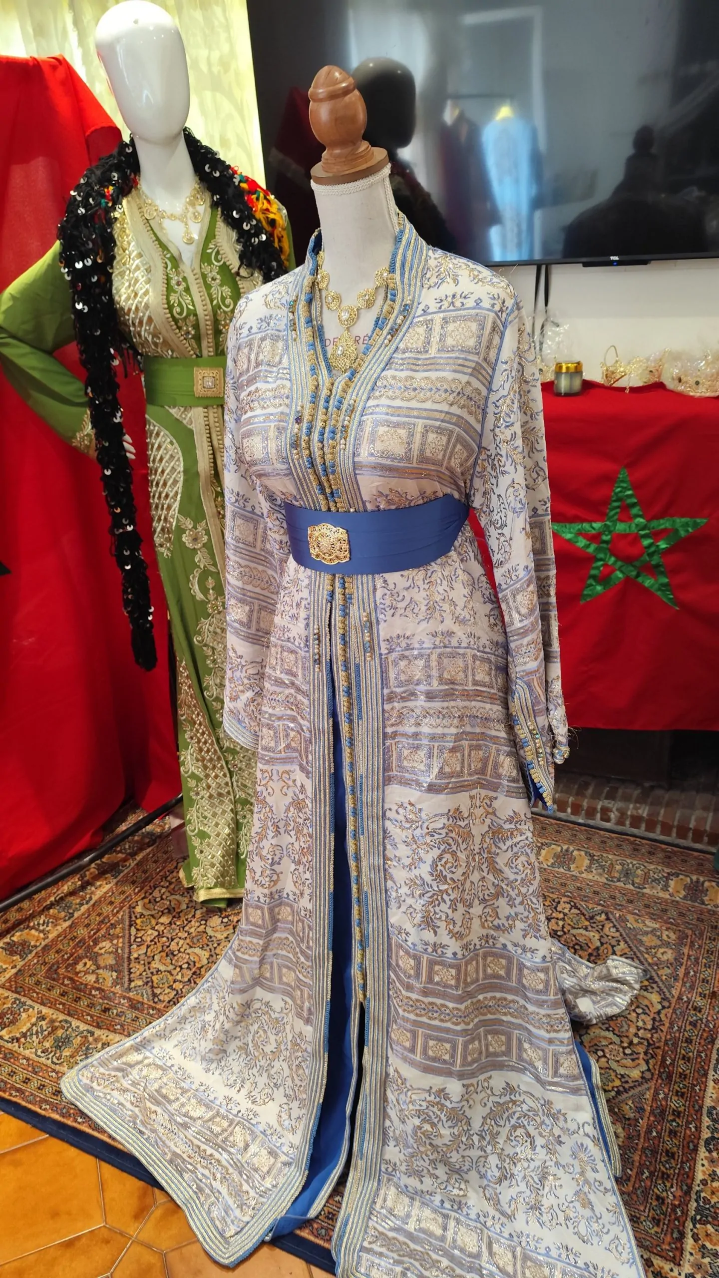 caftan marocain doublé très bon état – Image 12