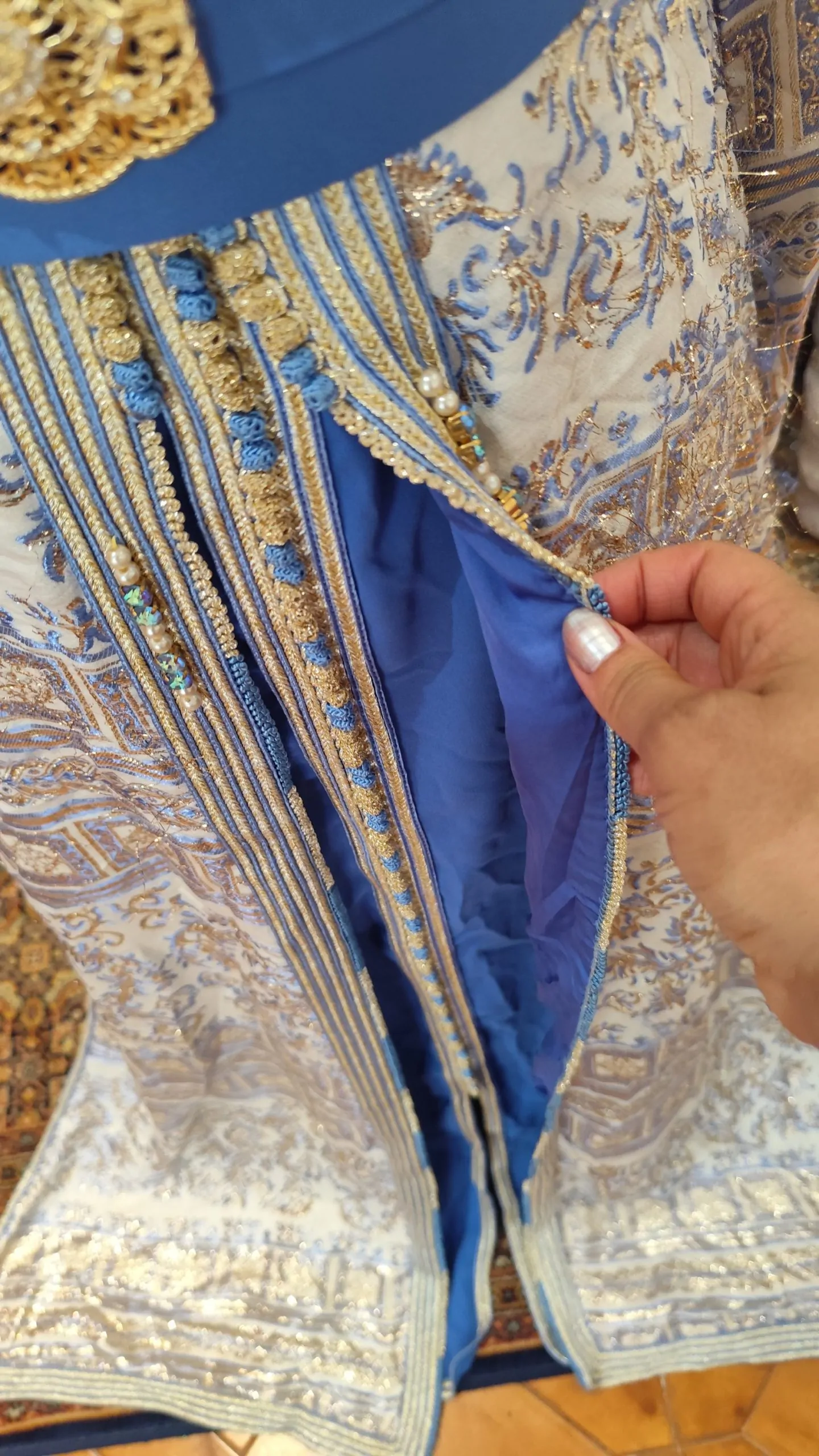 caftan marocain doublé très bon état – Image 11