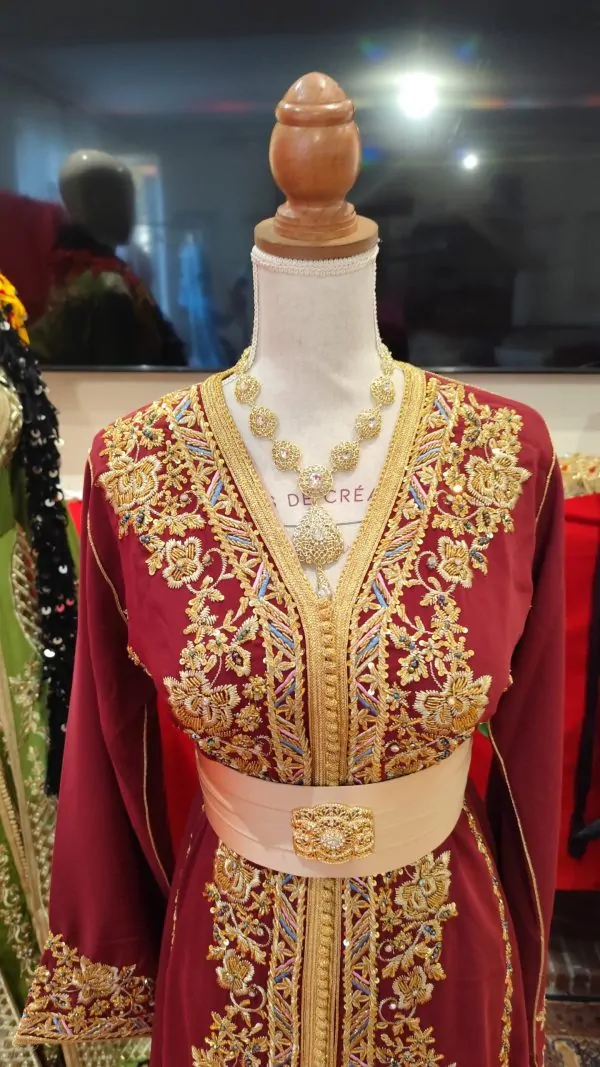 caftan marocain neuf doublé — photo 4