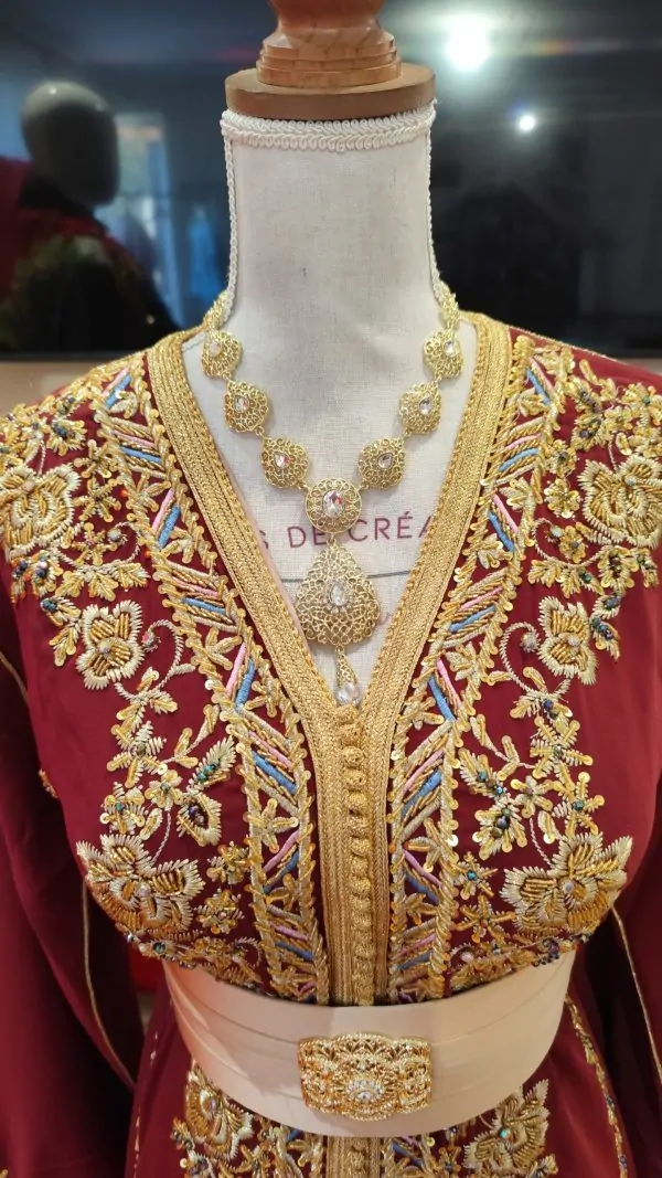 caftan marocain neuf doublé — photo 9