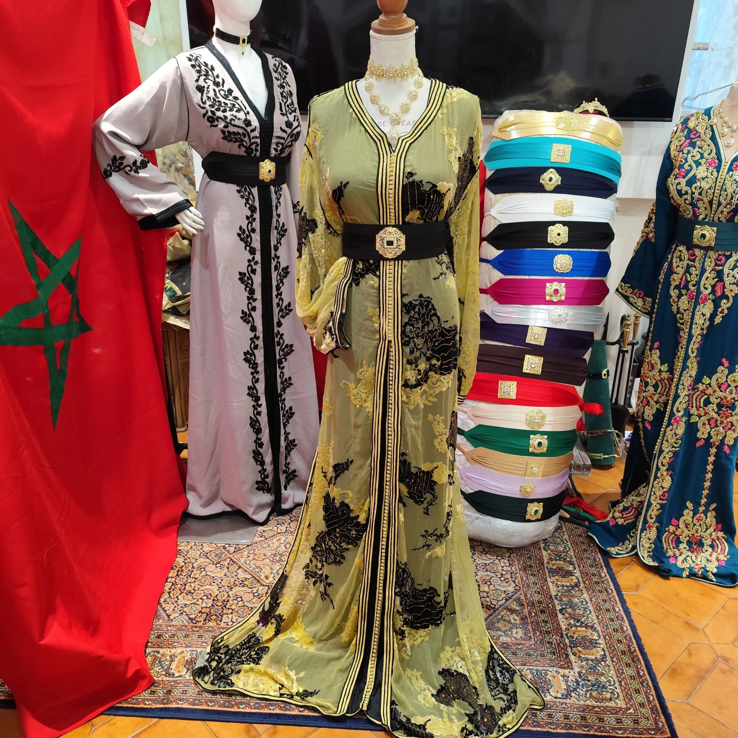 caftan Marocain d occasion grande taille – Image 7